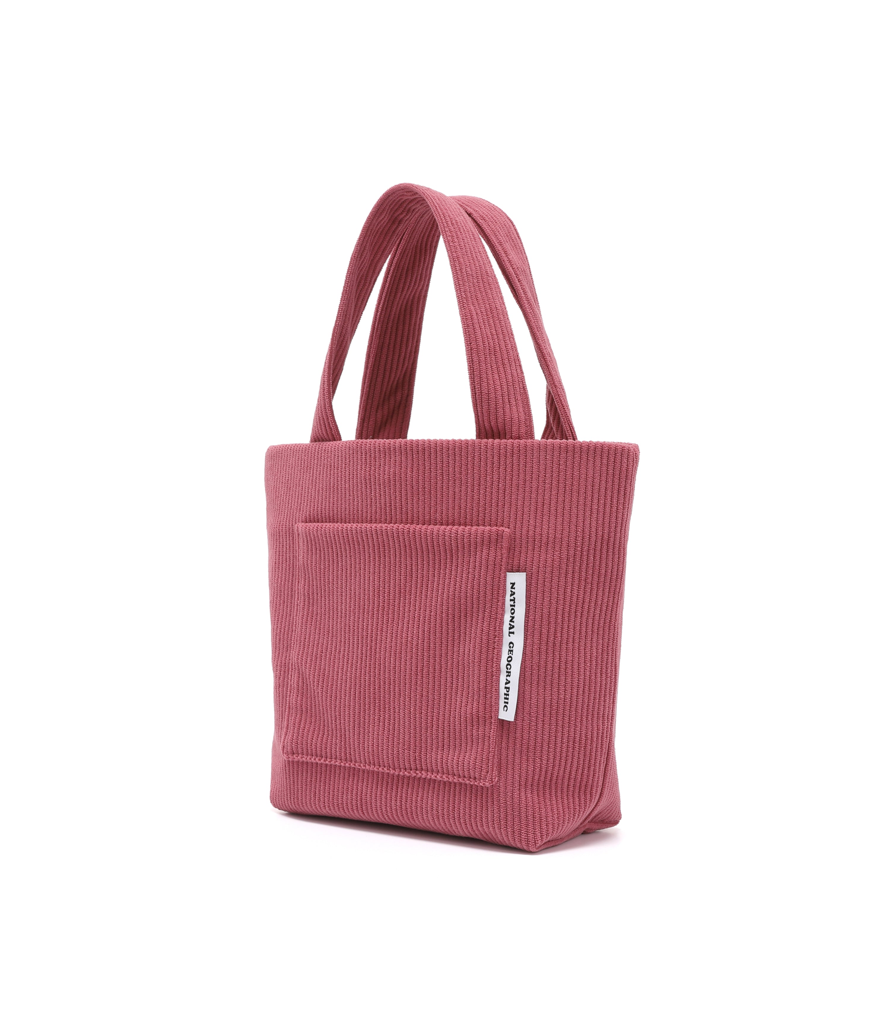 Corduroy Mini Tote Bag<br>D/PINK