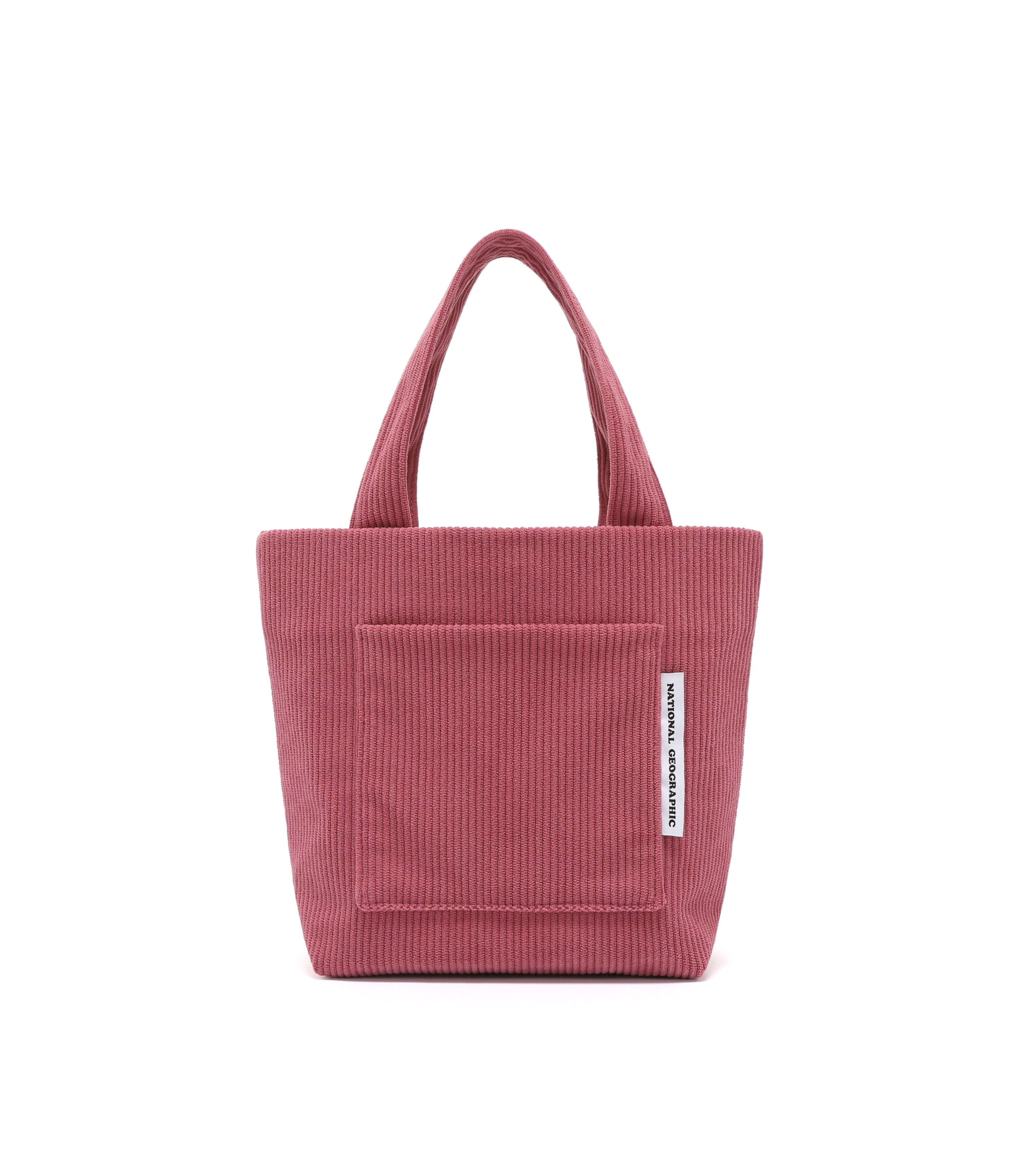 Corduroy Mini Tote Bag<br>D/PINK