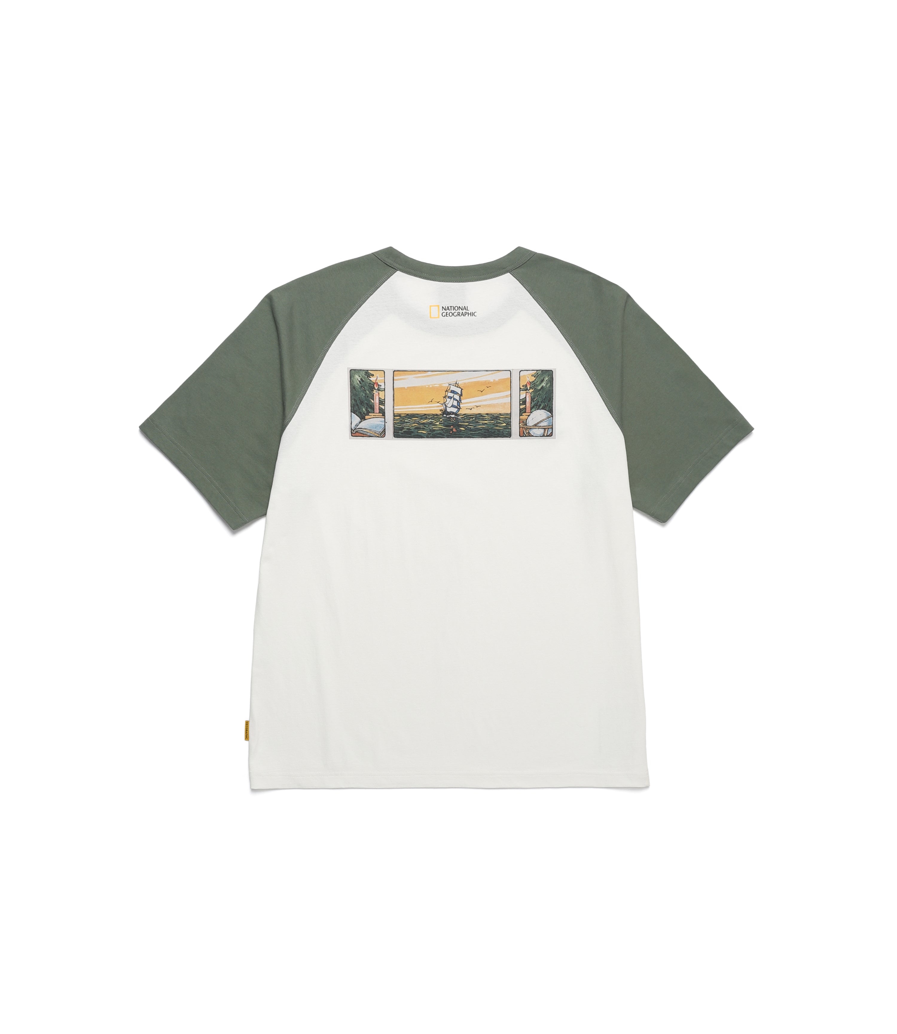 Unisex ARCHIVES Expedition Graphic Short Sleeve Tee<br>KHAKI