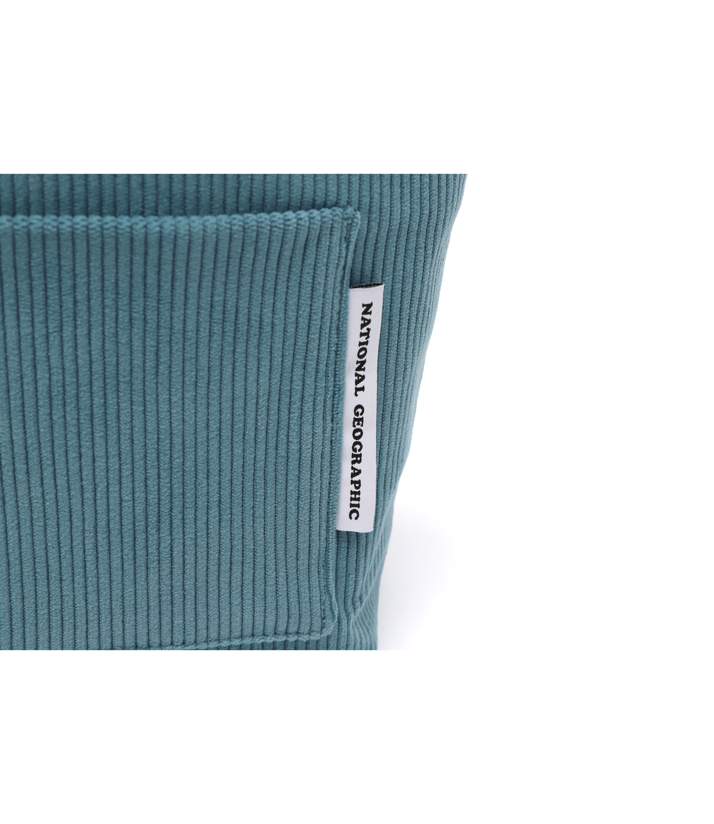 Corduroy Mini Tote Bag<br>TEAL GREEN