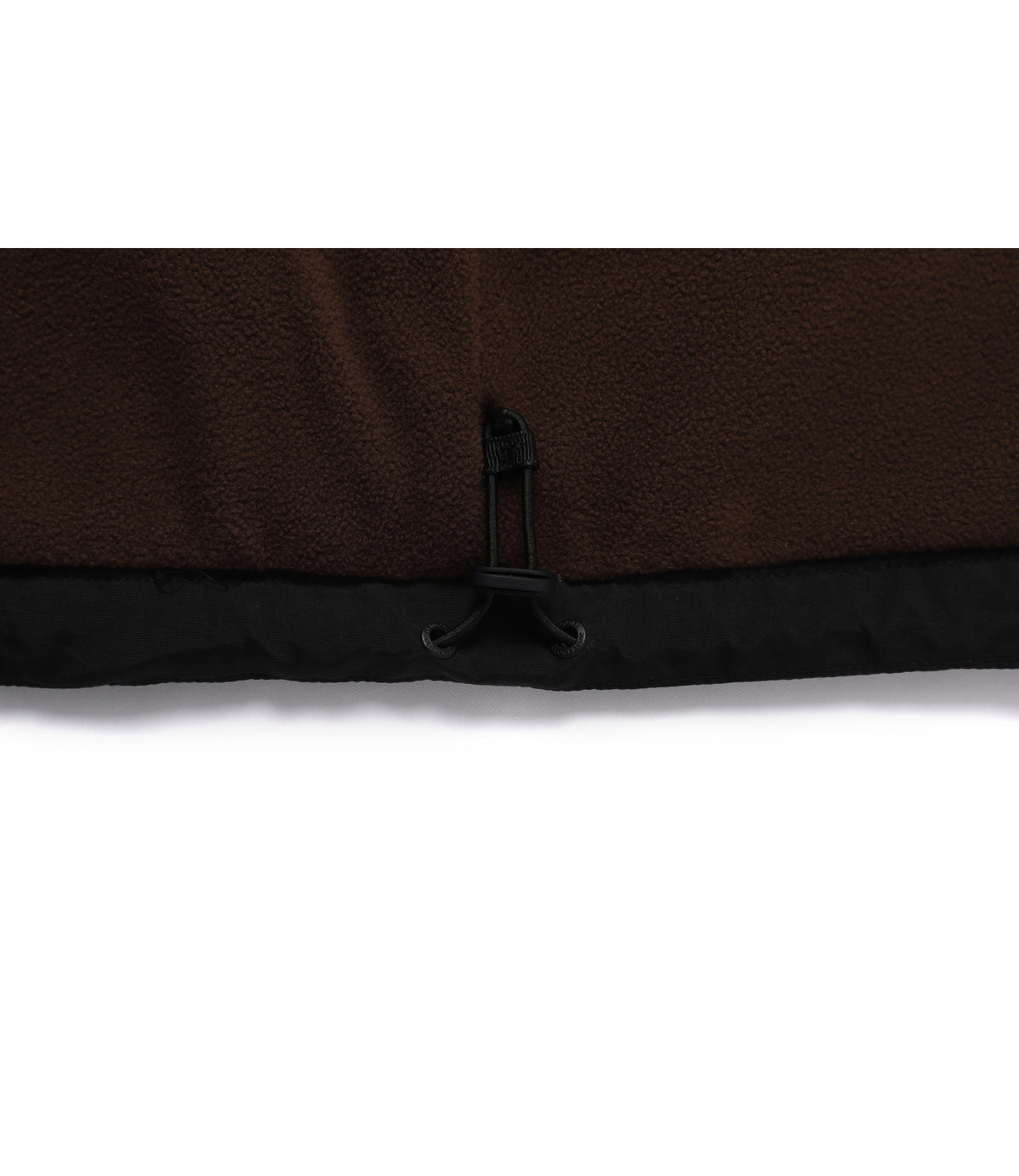 Unisex NRN Sherpa Pocket Color-Block Hooded Jacket<br>CHOCOLATE BROWN