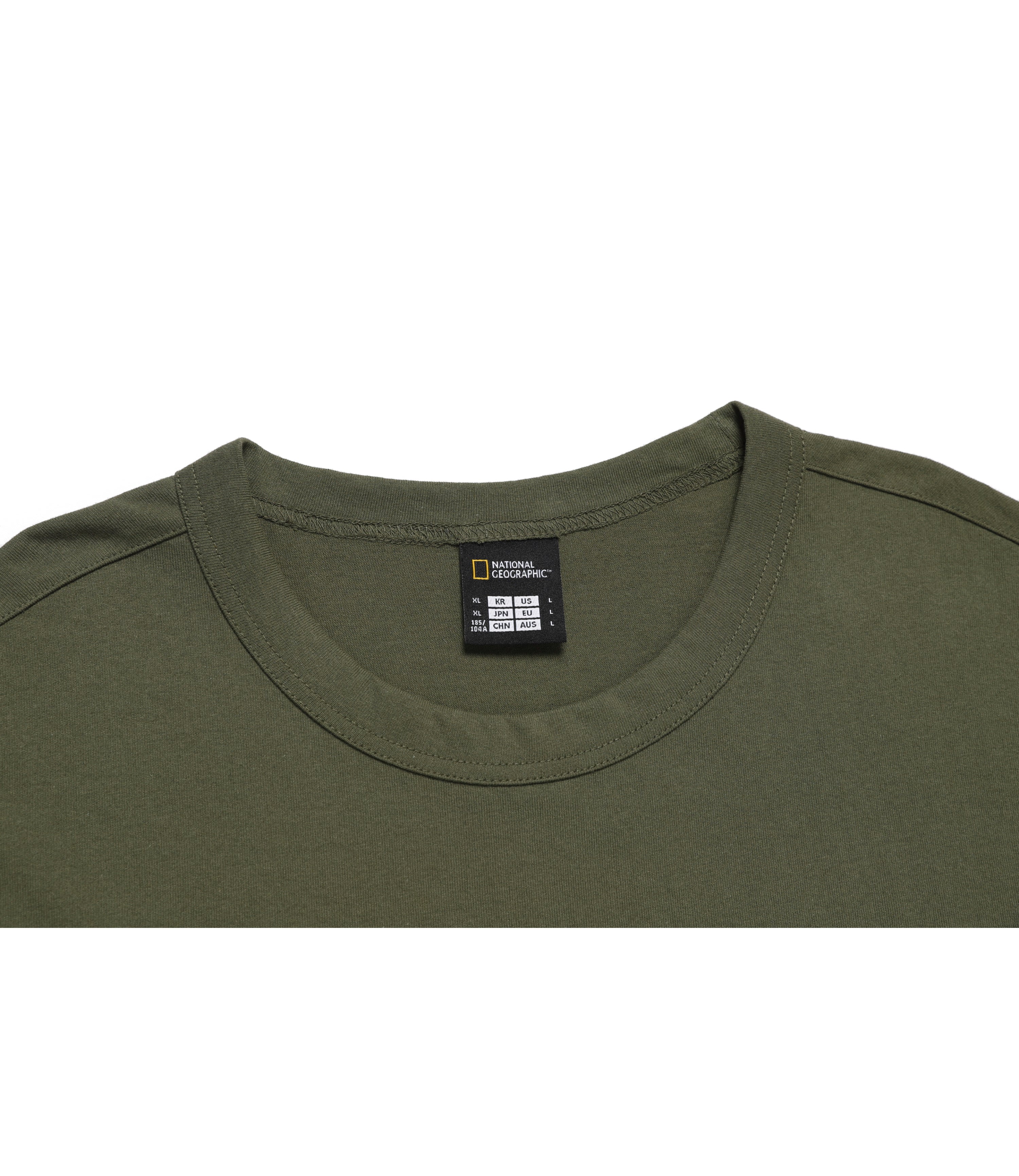 Unisex ARCHIVES Caribbean Graphic Short Sleeve Tee<br>GREEN KHAKI