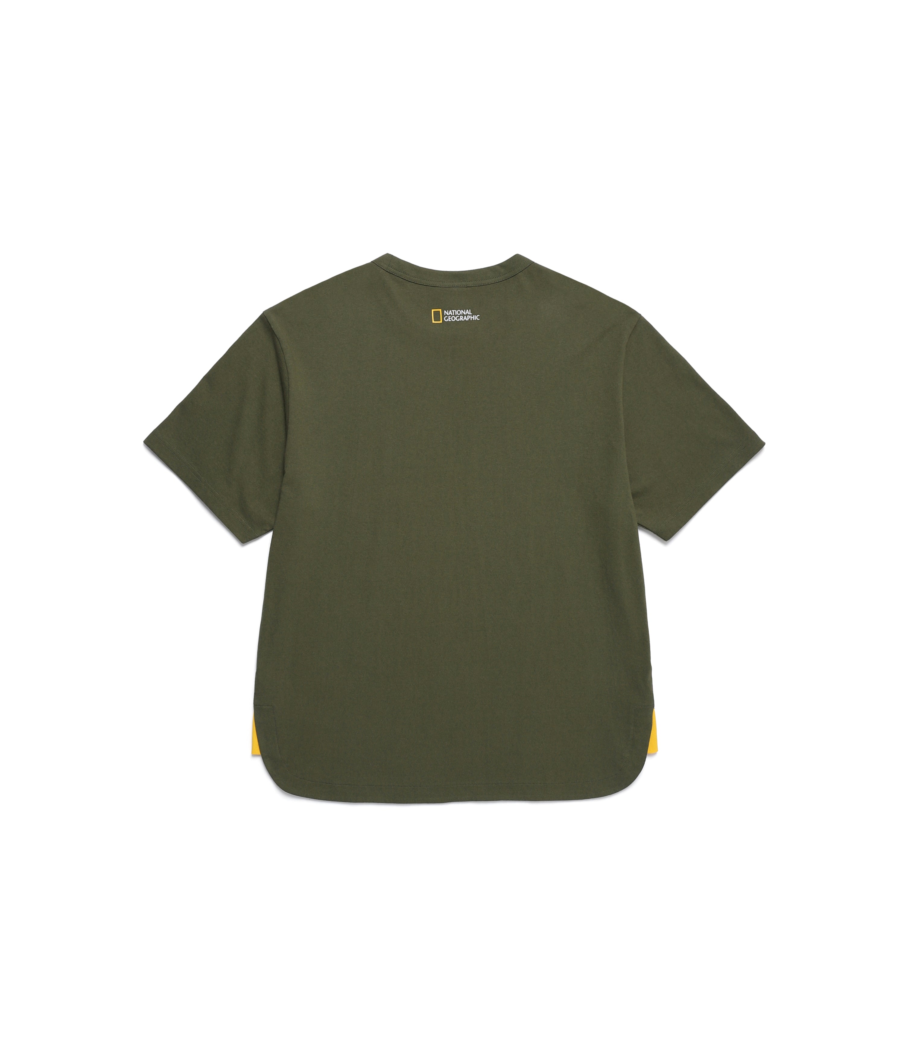 Unisex ARCHIVES Caribbean Graphic Short Sleeve Tee<br>GREEN KHAKI