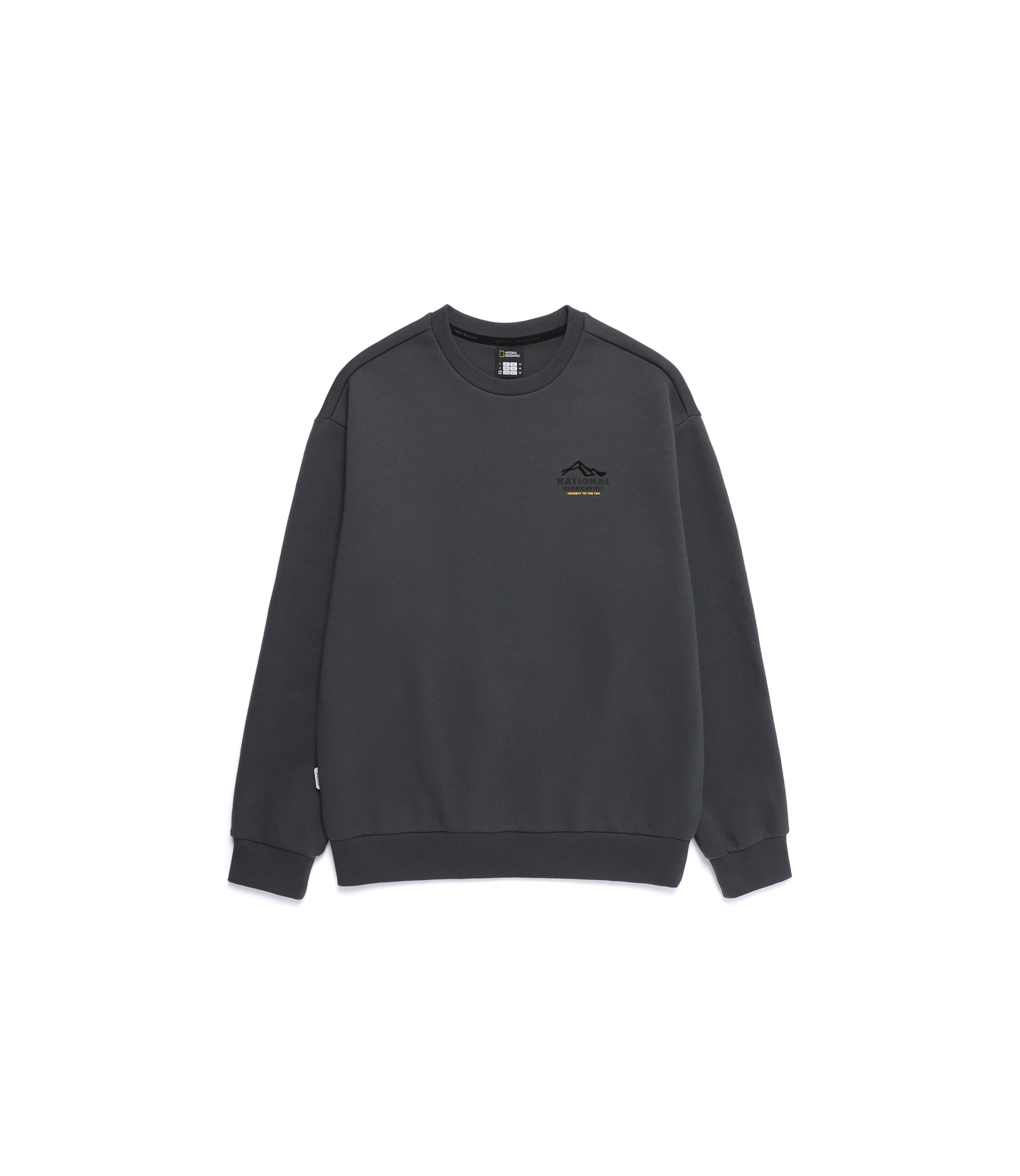 Unisex Concept Graphic Sweatshirt<br>WOOD GREY