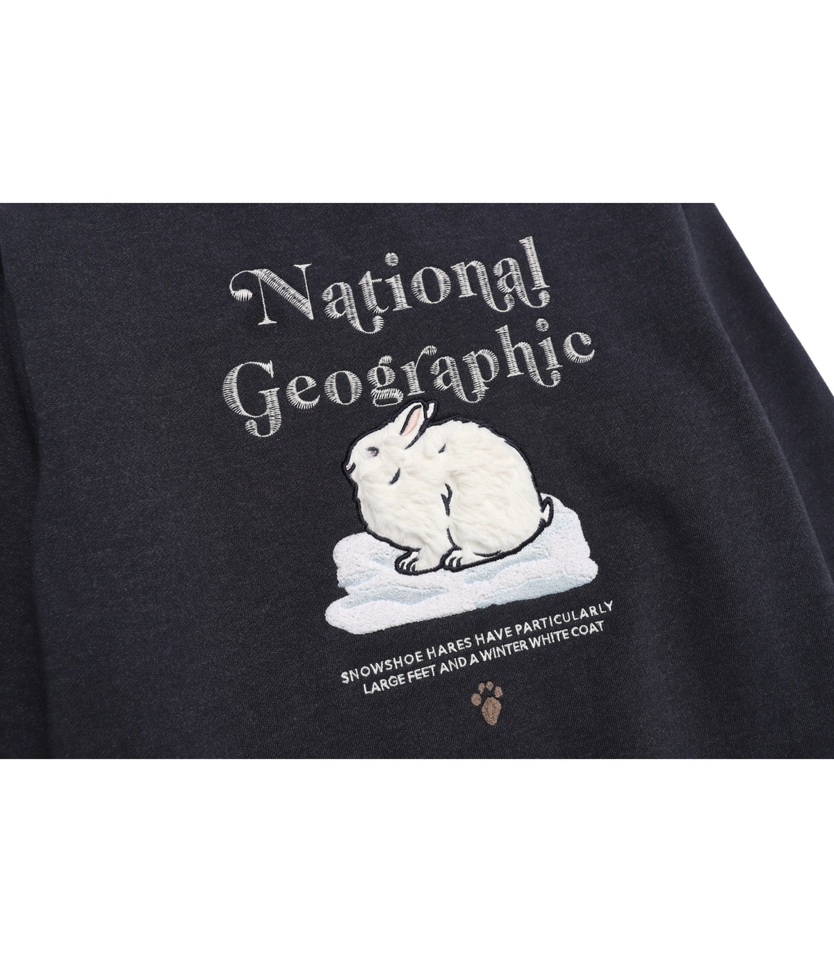 Women's Denim-Like Full Zip-Up Hoodie<br>MIDNIGHT NAVY