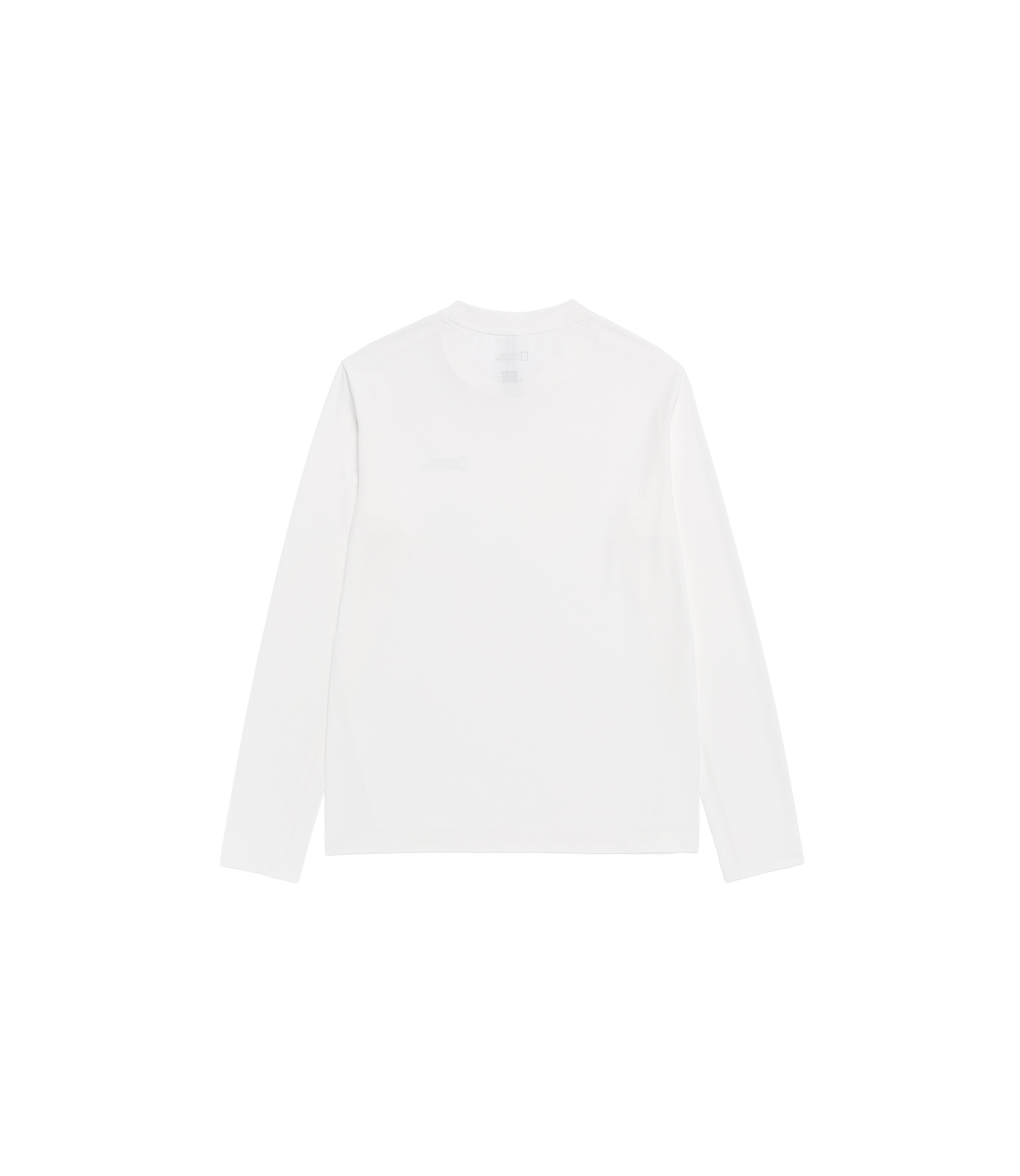 Unisex Base Layer Long Sleeve Tee<br>O/WHITE
