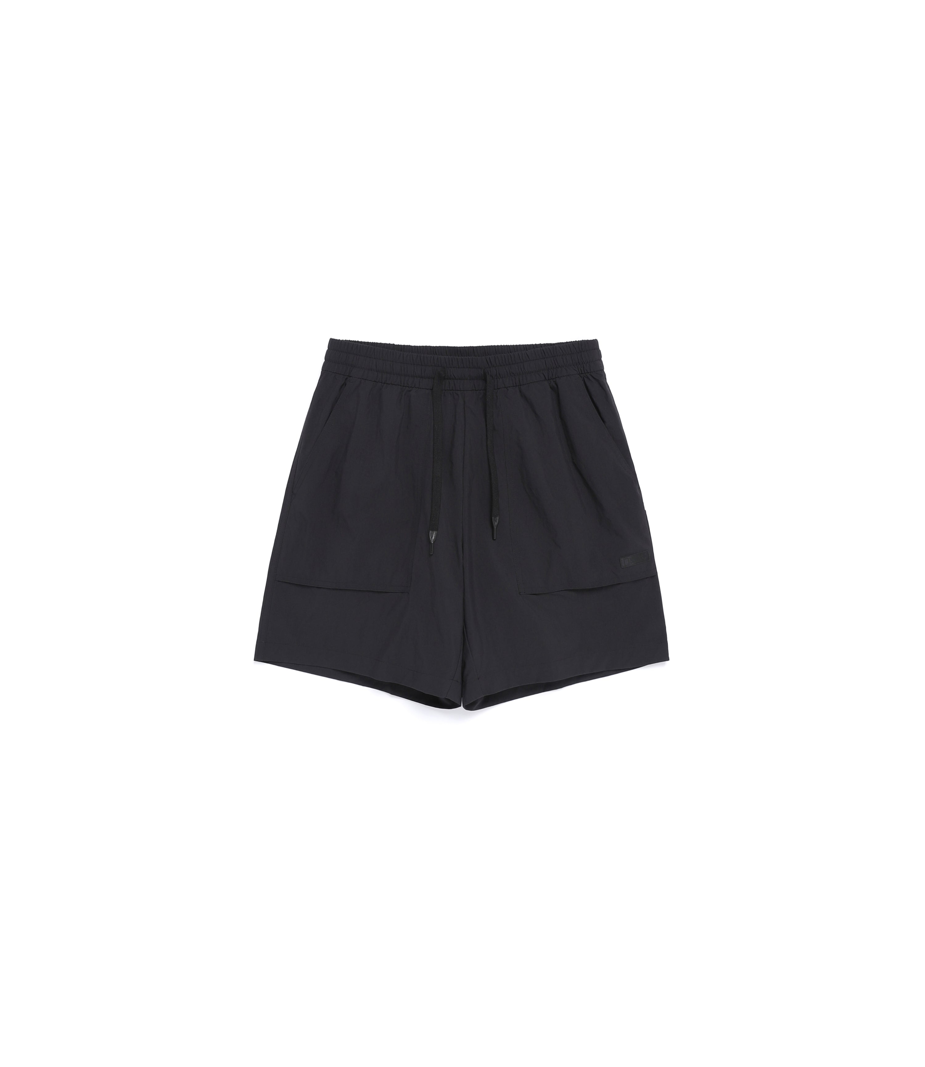 Unisex Felis Cooling Taslan Stretch Knee-Length Shorts<br>BLACK