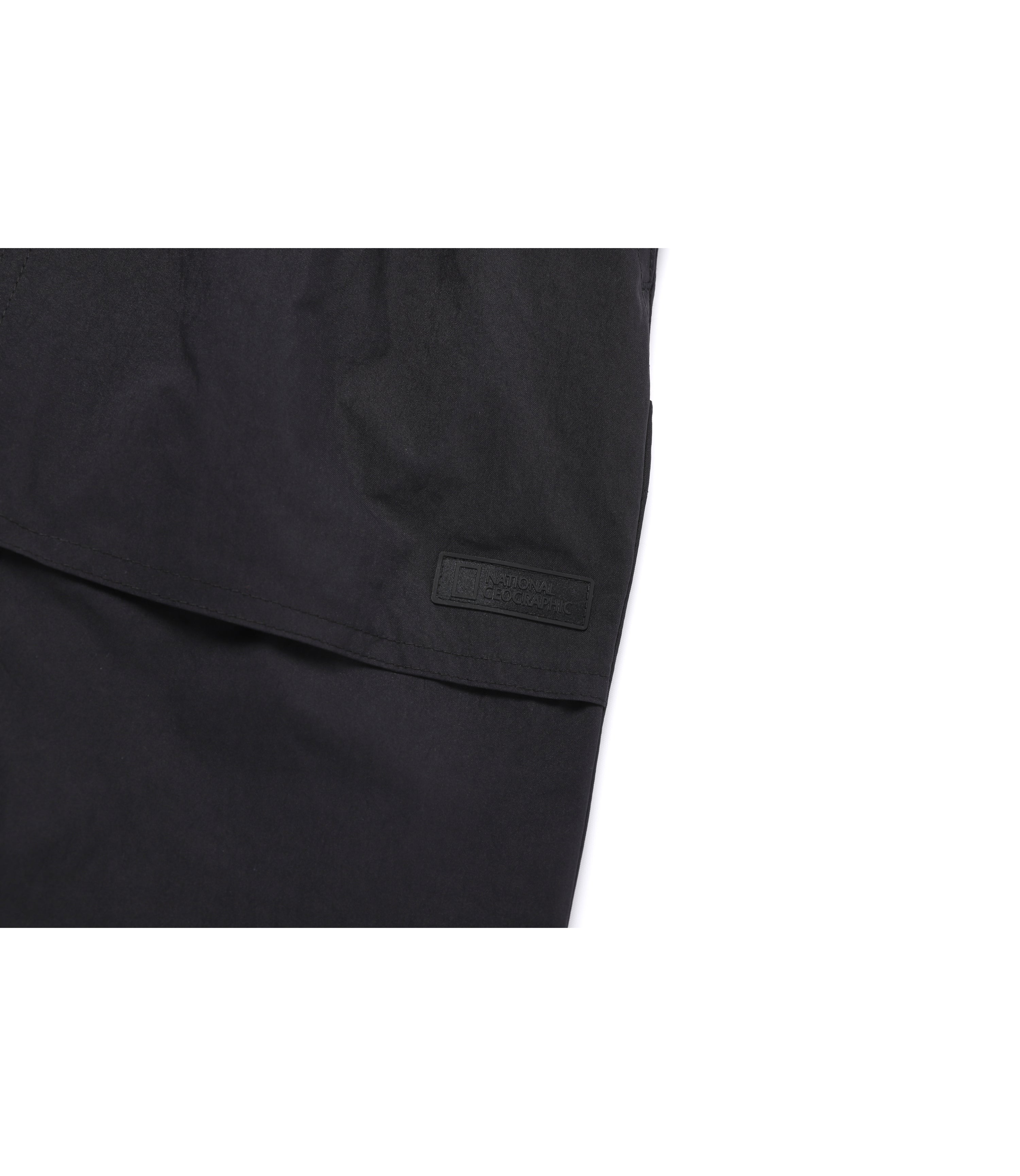 Unisex Felis Cooling Taslan Stretch Knee-Length Shorts<br>BLACK