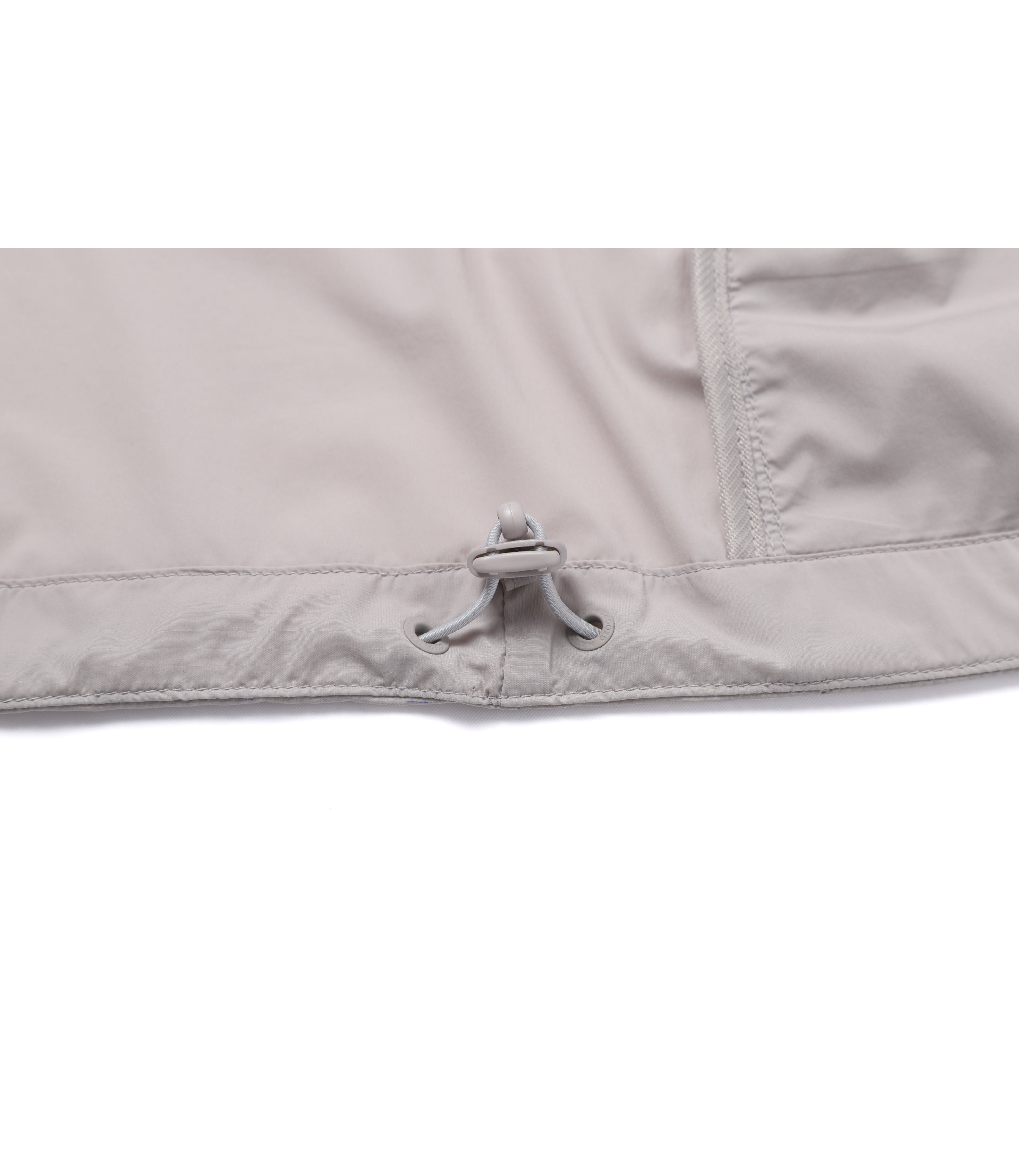 Unisex WALLACE Full Zip-Up Hooded Wind Breaker<br>L/GREY