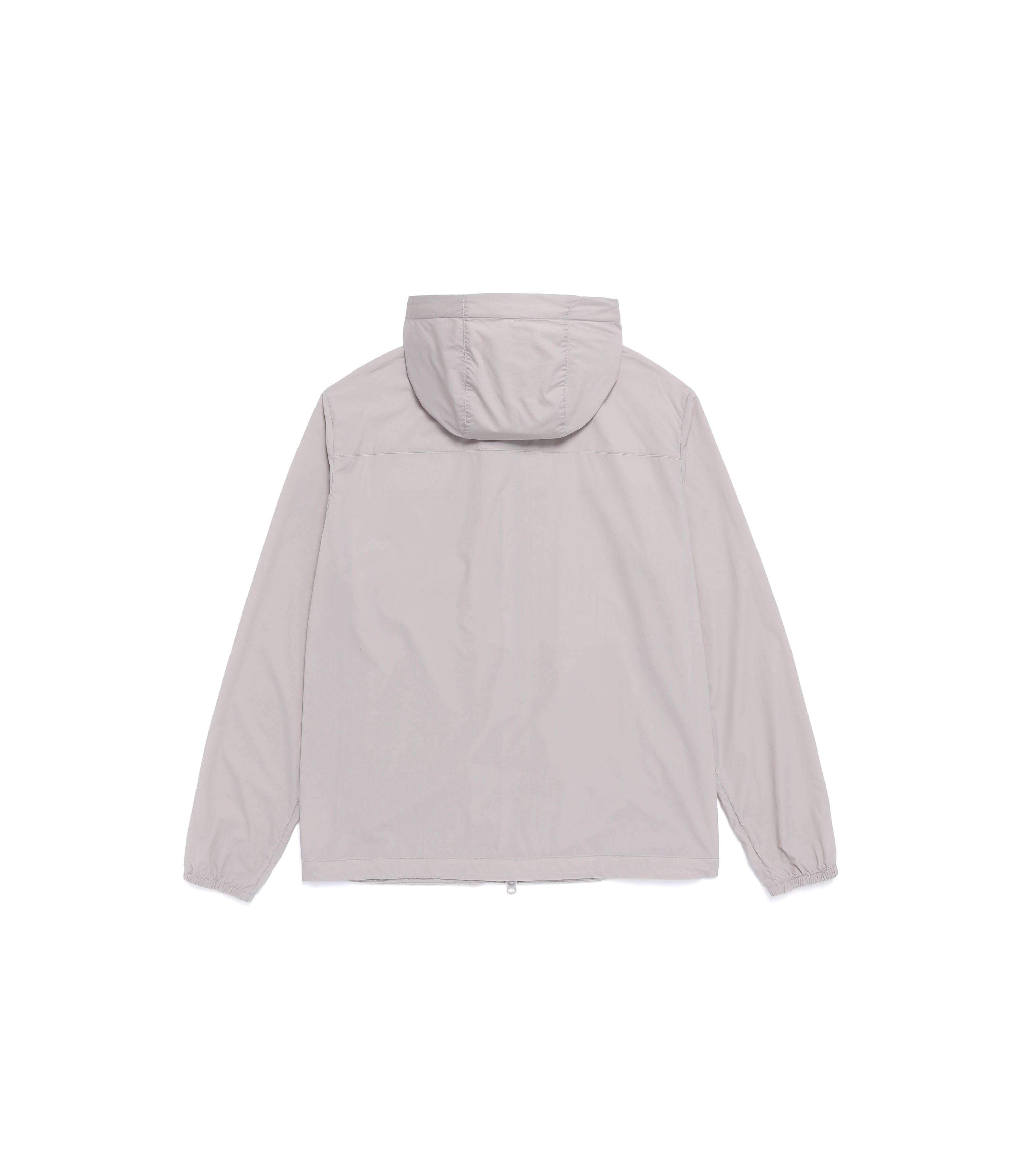 Unisex WALLACE Full Zip-Up Hooded Wind Breaker<br>L/GREY