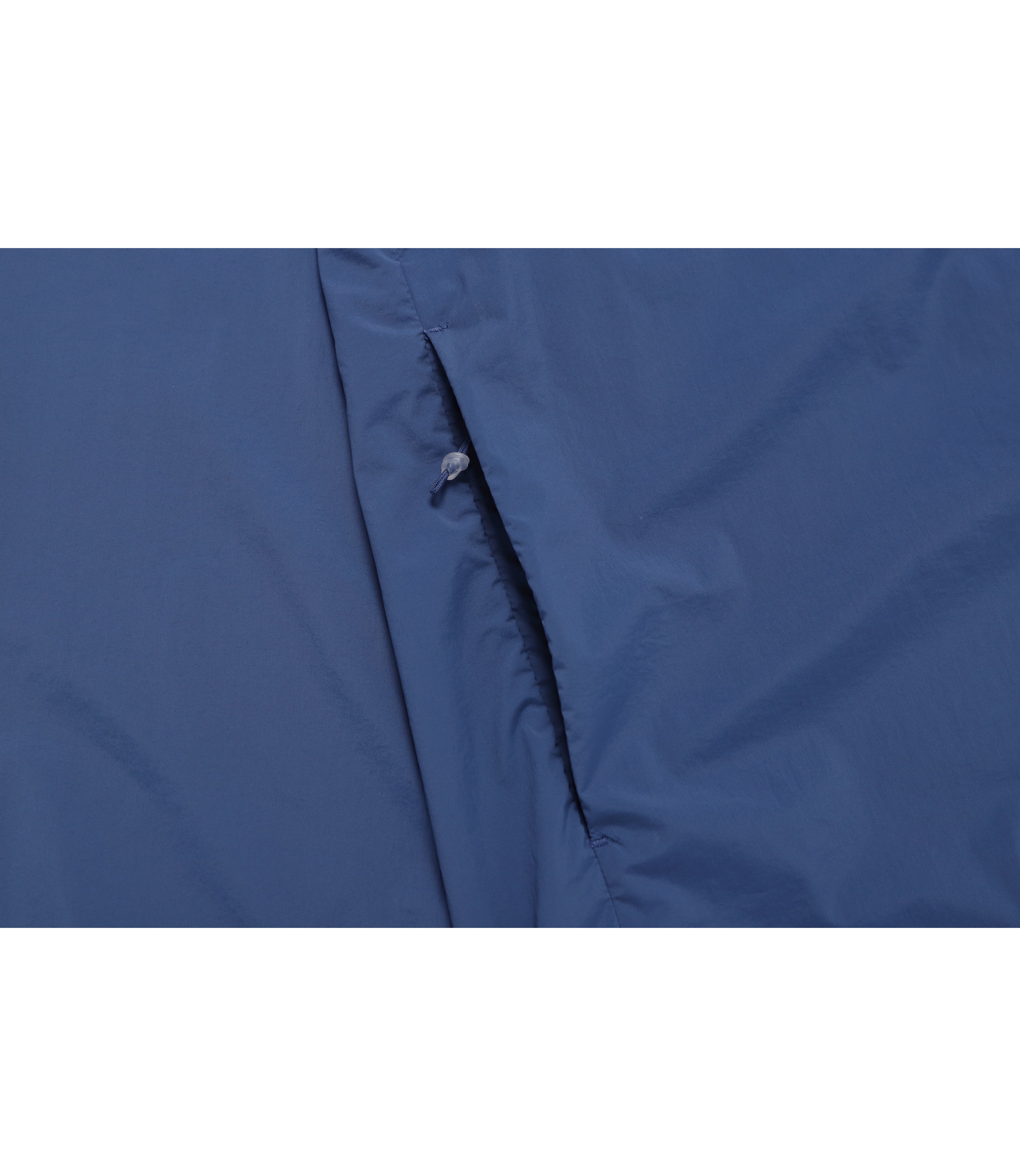 Unisex WALLACE Full Zip-Up Hooded Wind Breaker<br>DARK BLUE