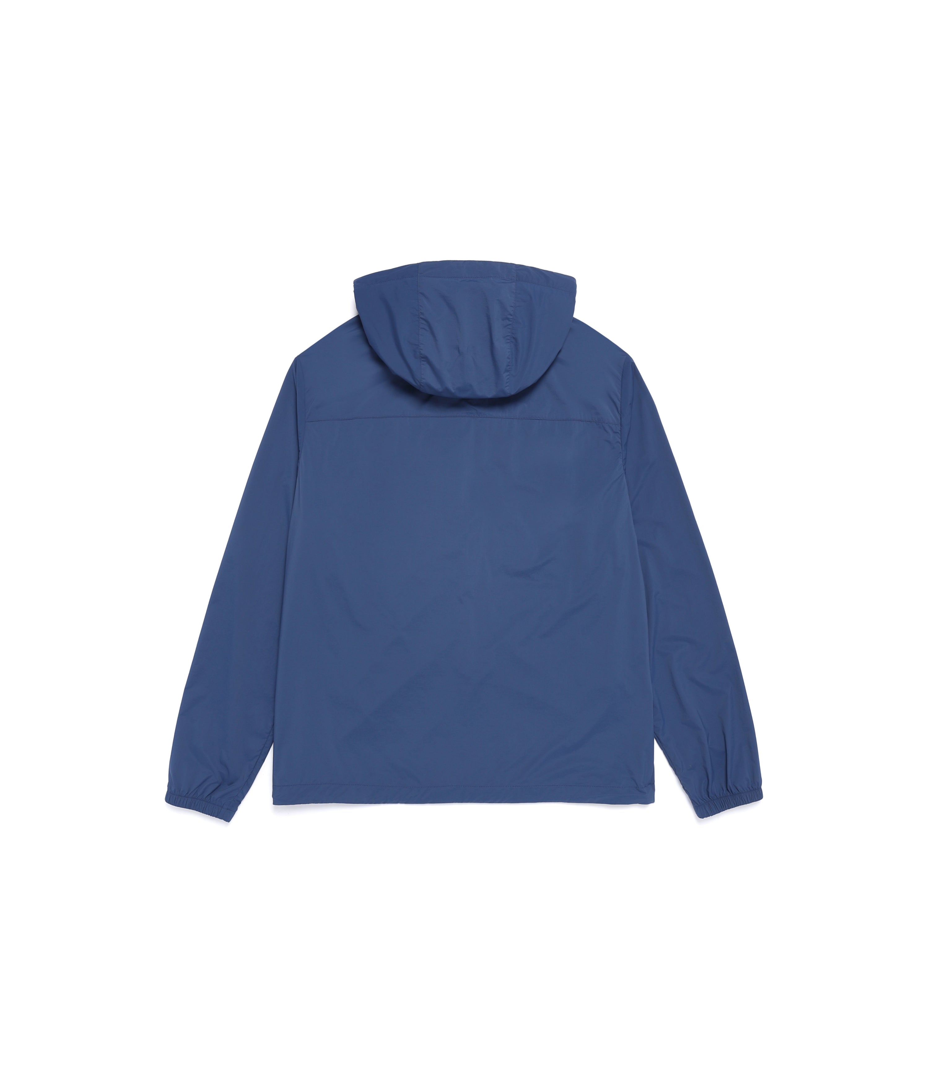 Unisex WALLACE Full Zip-Up Hooded Wind Breaker<br>DARK BLUE