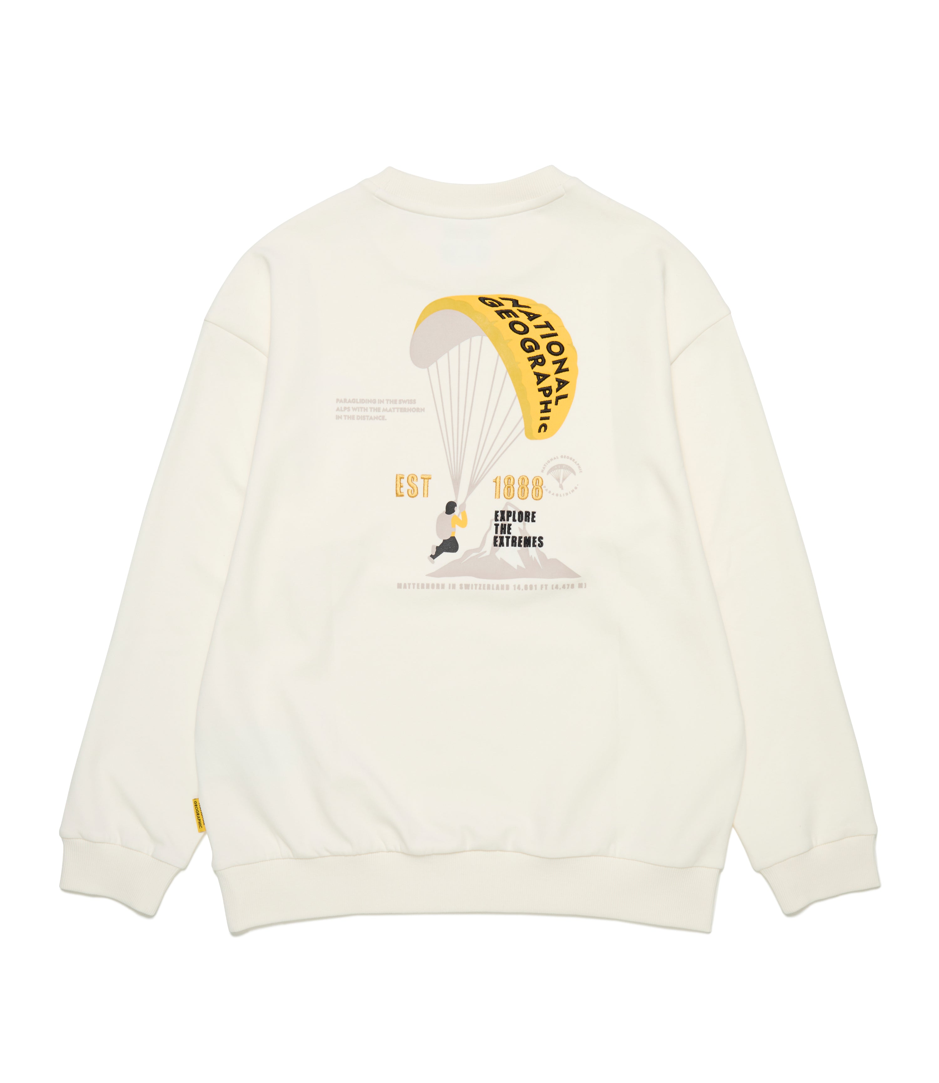 Kid's Season Back Graphic Sweatshirt<br>IVORY
