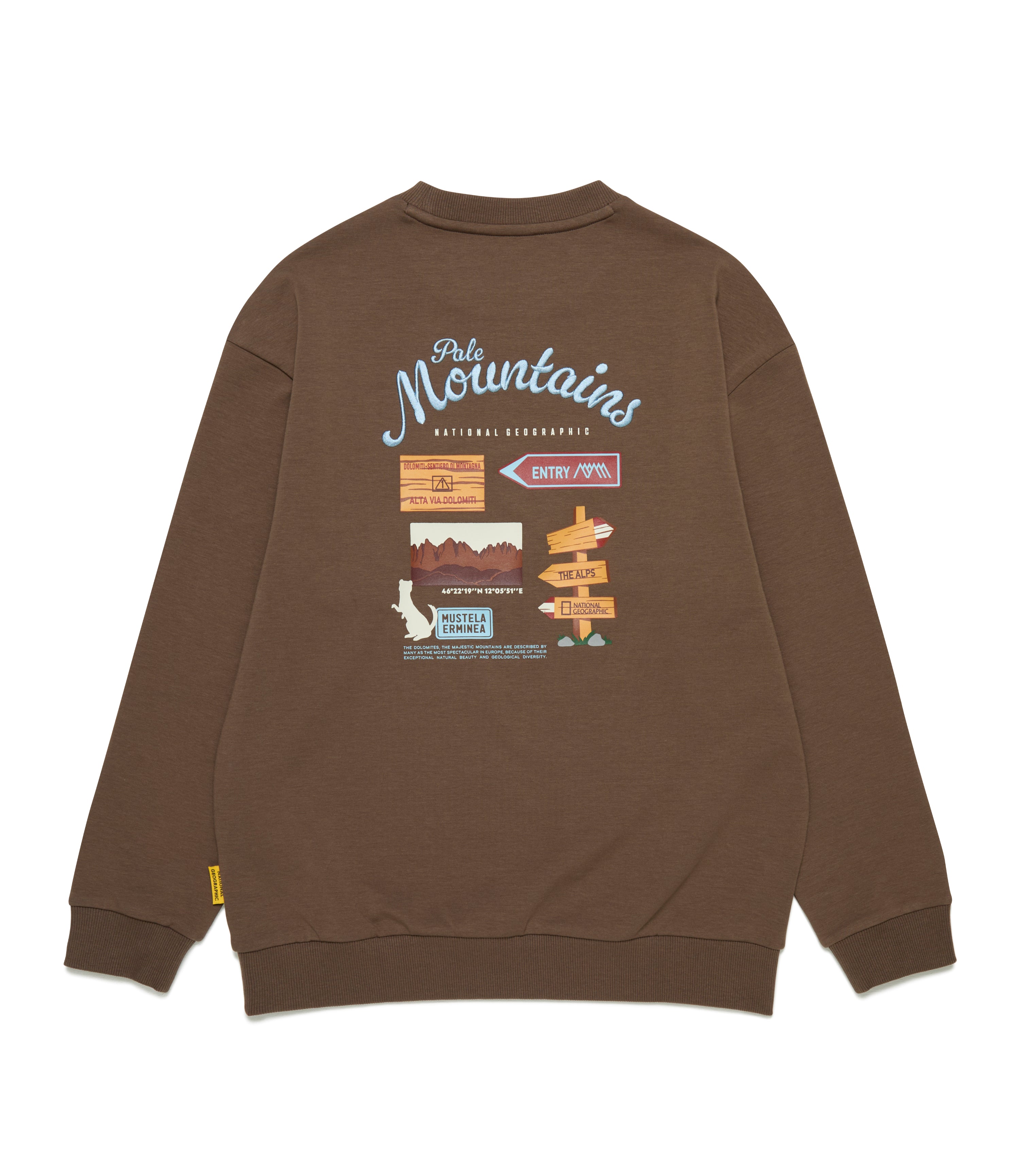 Kid's Season Back Graphic Sweatshirt<br>BROWN