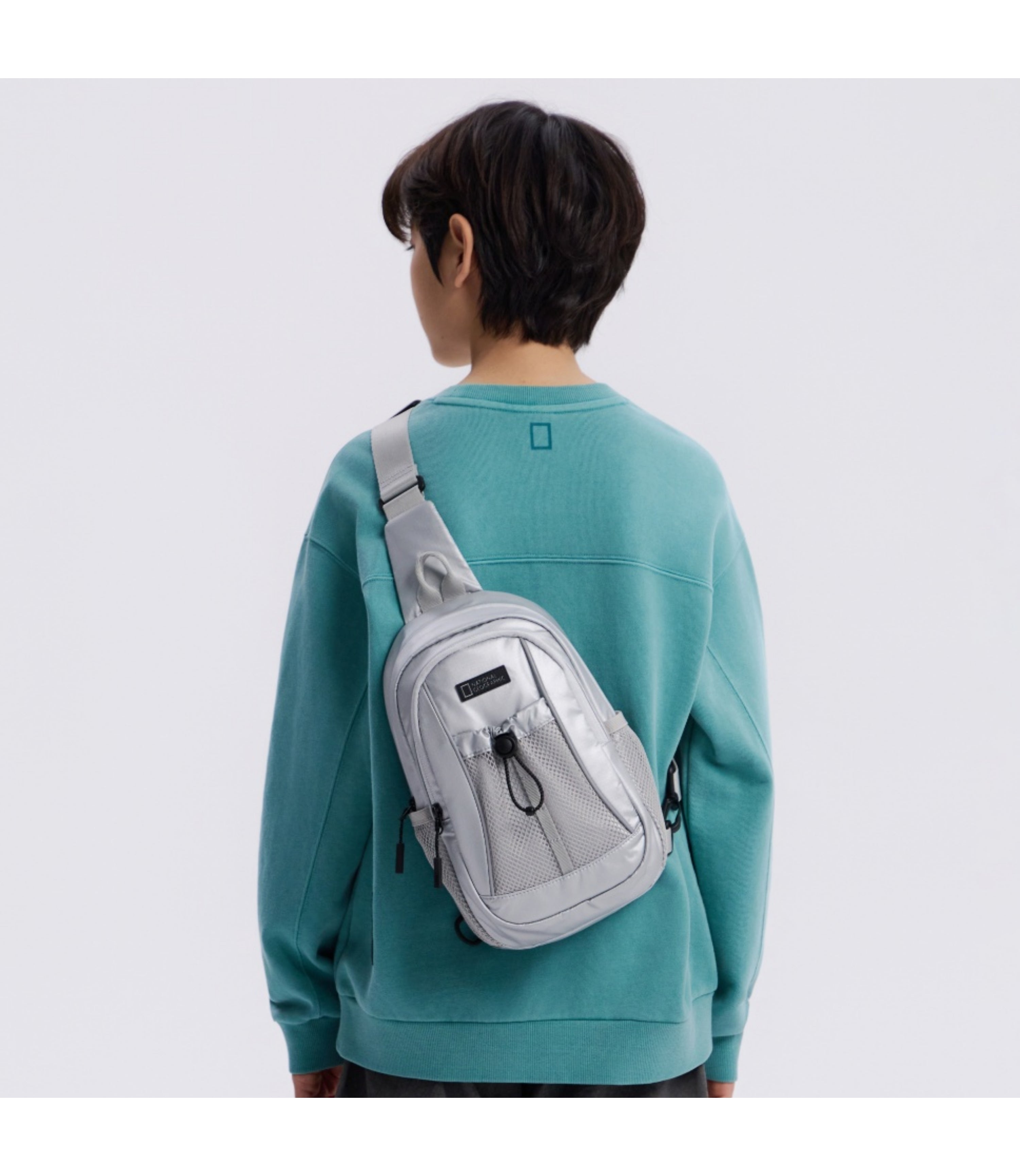 Kid's New Sling Bag<br>SILVER