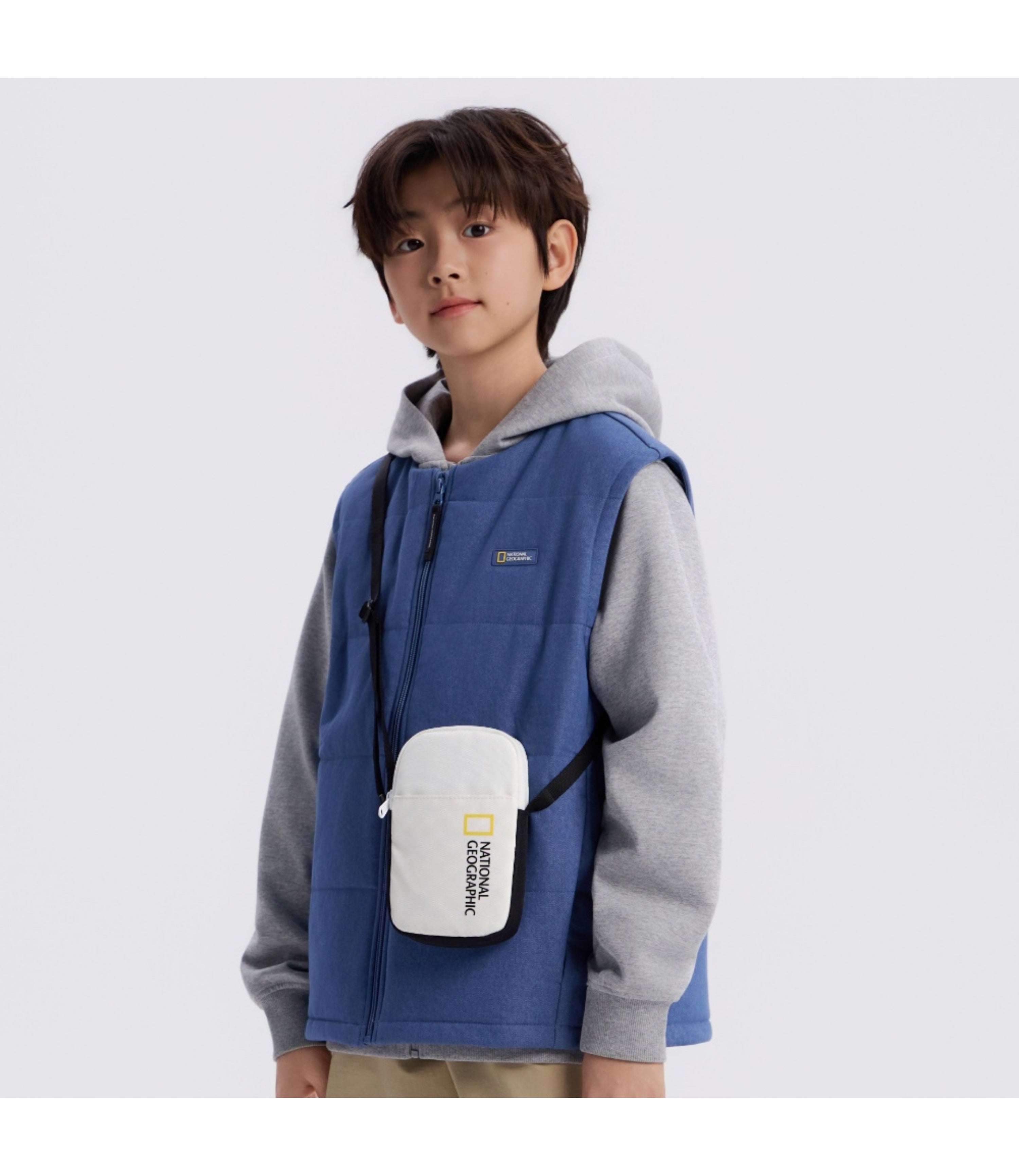 Kid's Slim Mini Cross Bag WHITE