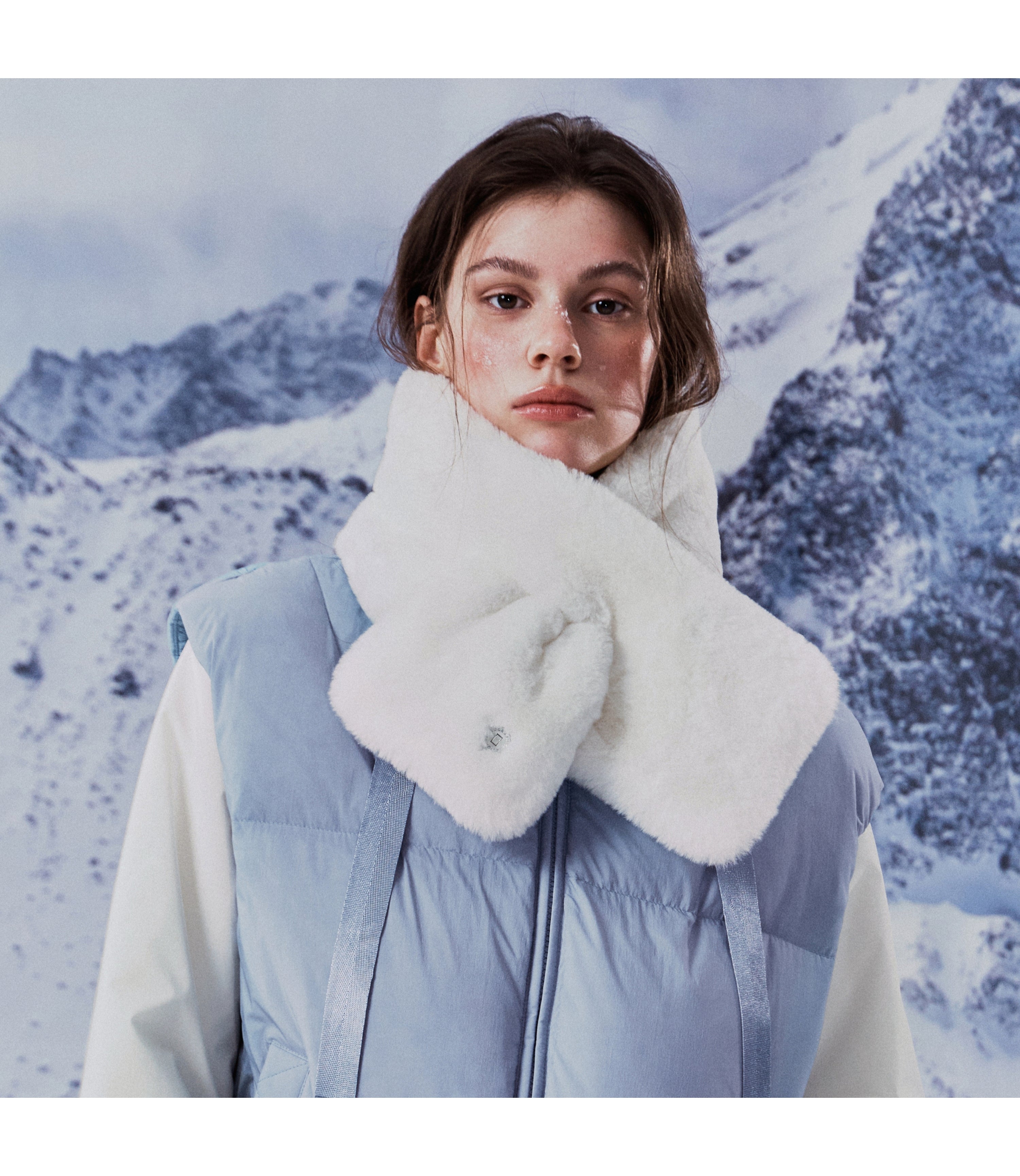 Fur Muffler<br>IVORY