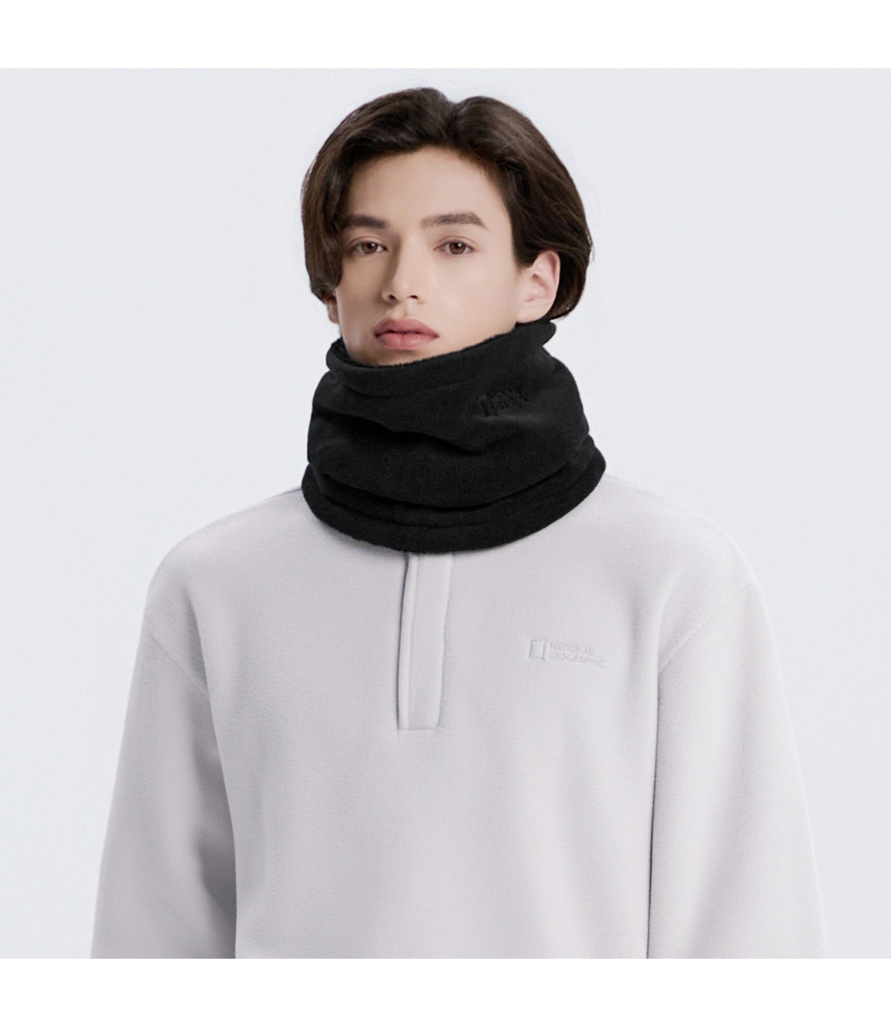 POLARTEC Fleece Neck Warmer<br>BLACK