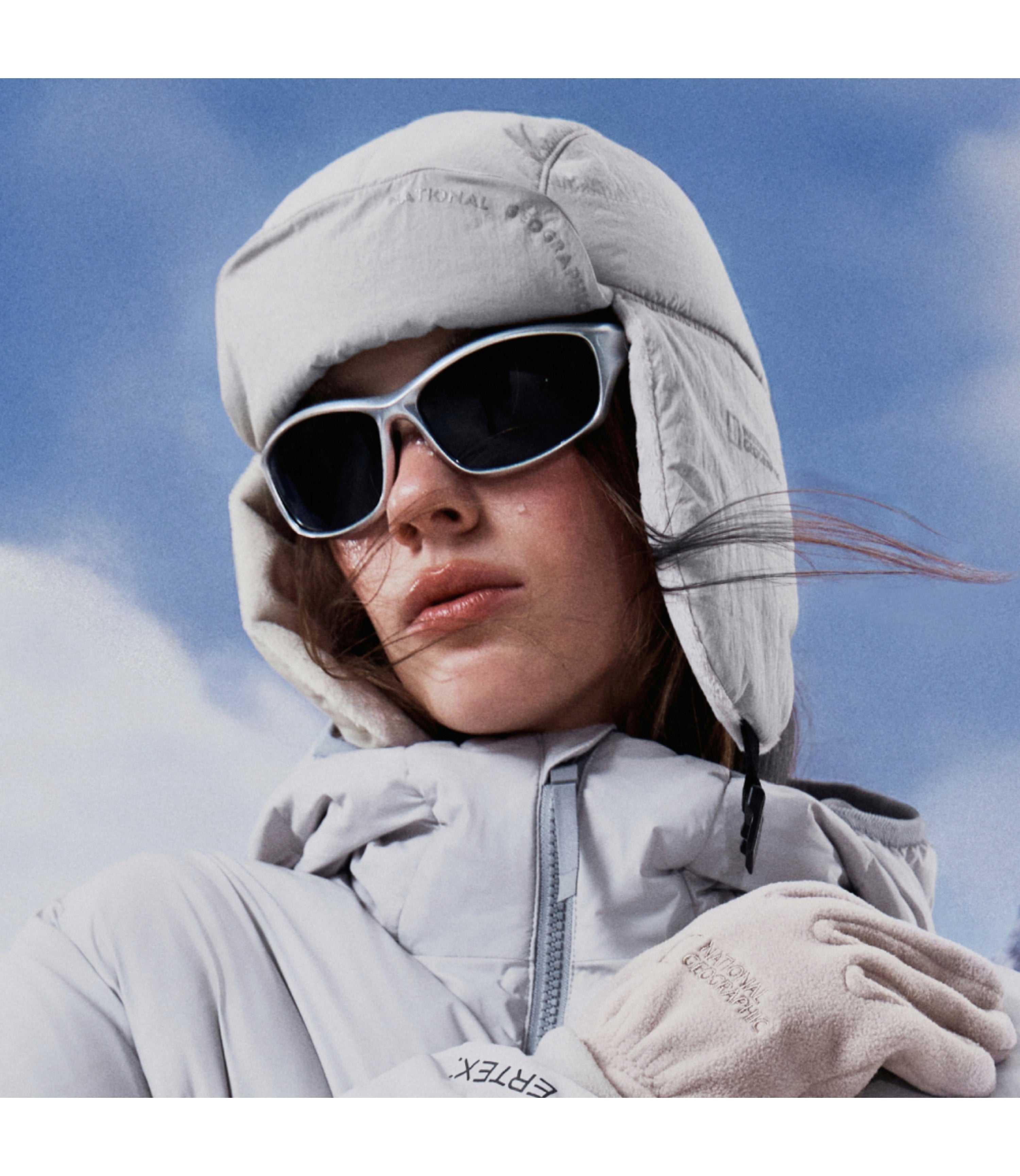 Padded Trapper Hat<br>BEIGE