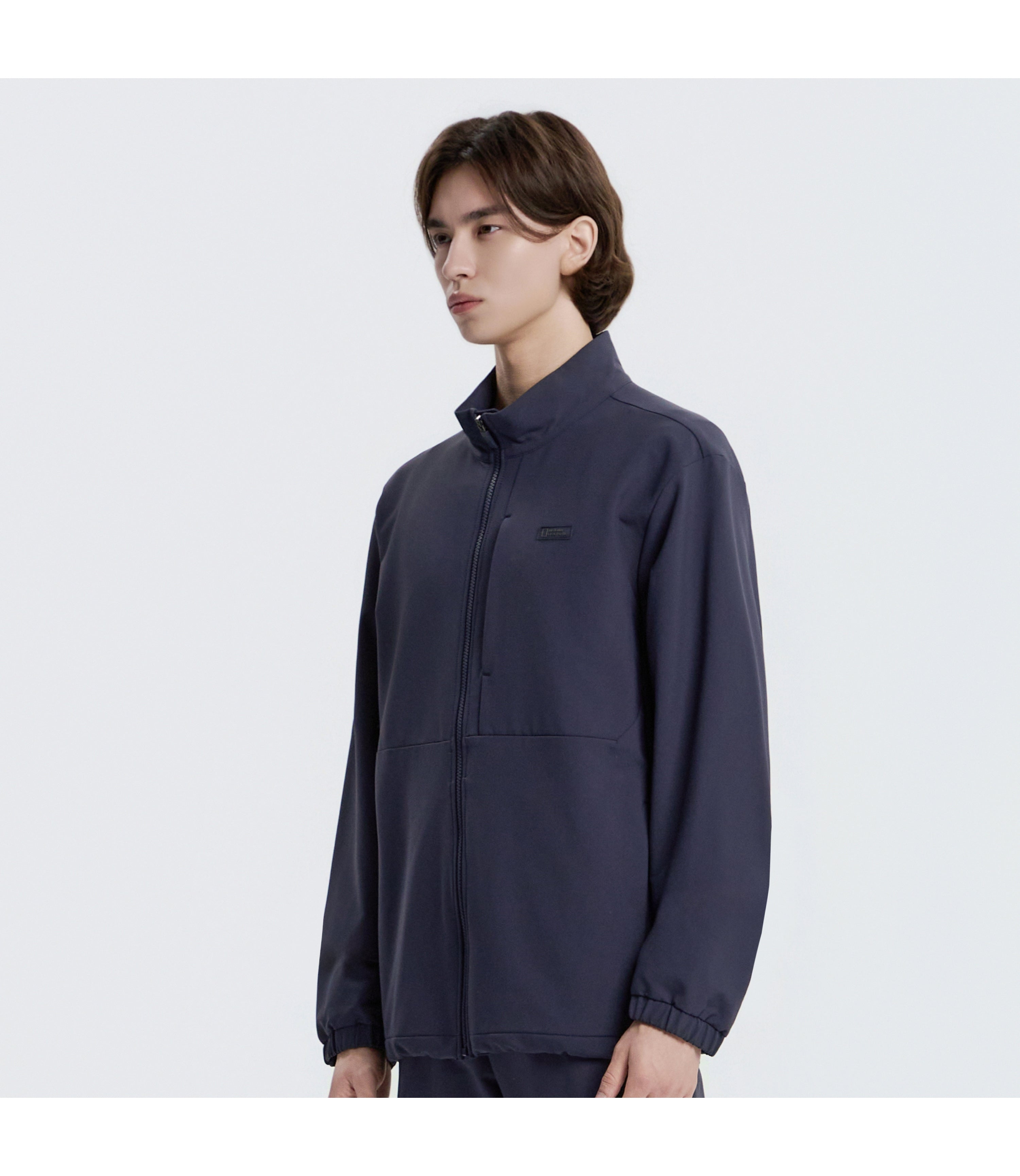 Unisex Active High-Neck Jacket<br>NAVY