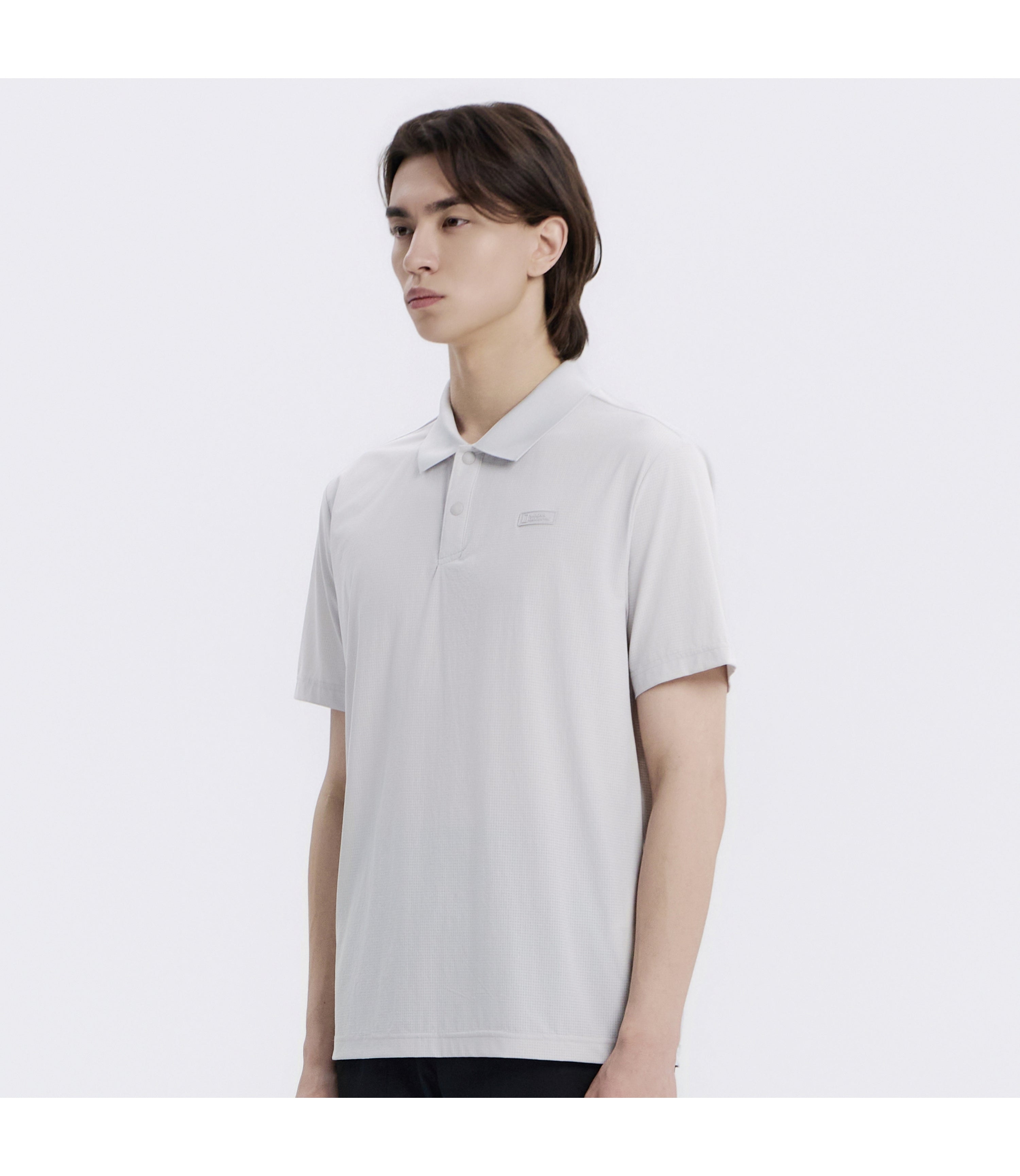 Men's Airflow Short Sleeve Polo Tee<br>URBAN ICE