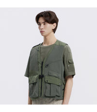 Men's NRN Utility Vest<br>MILITARY KHAKI