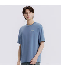 Unisex RATEL Regen Animal Big Graphic Short Sleeve Tee<br>MIDDLE BLUE