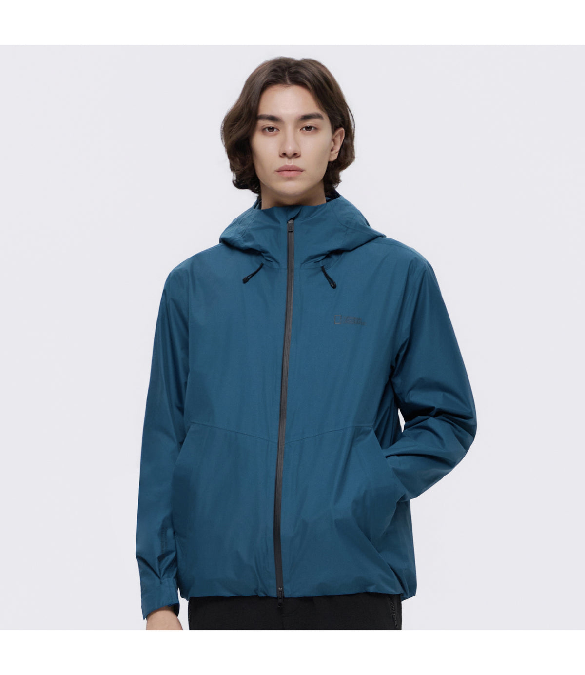 Unisex ATLAS Softshell Windstopper By Gore-Tex Labs Hooded Jumper<br>INK BLUE