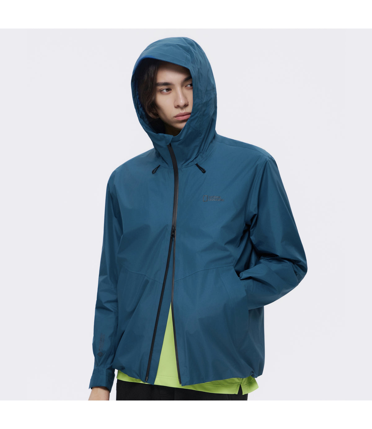 Unisex ATLAS Softshell Windstopper By Gore-Tex Labs Hooded Jumper<br>INK BLUE