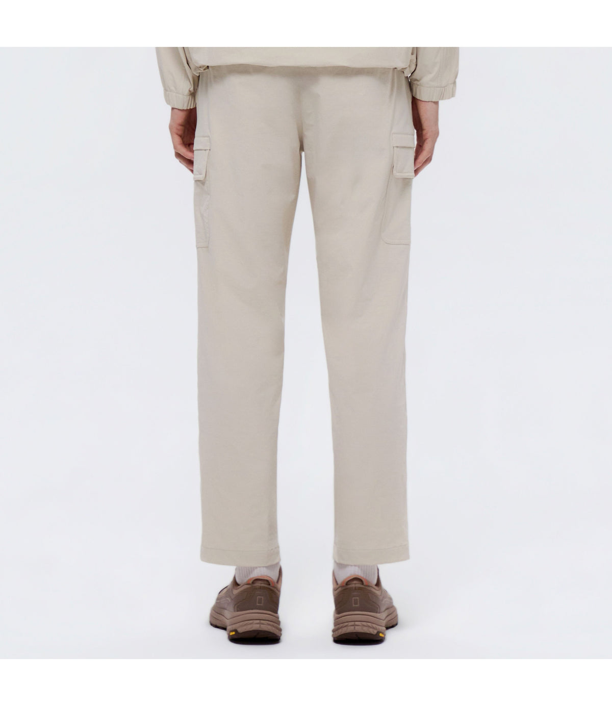 Unisex ARCHELON Woven Stretch Basic Fit Straight Pants<br>SILVER BIRCH