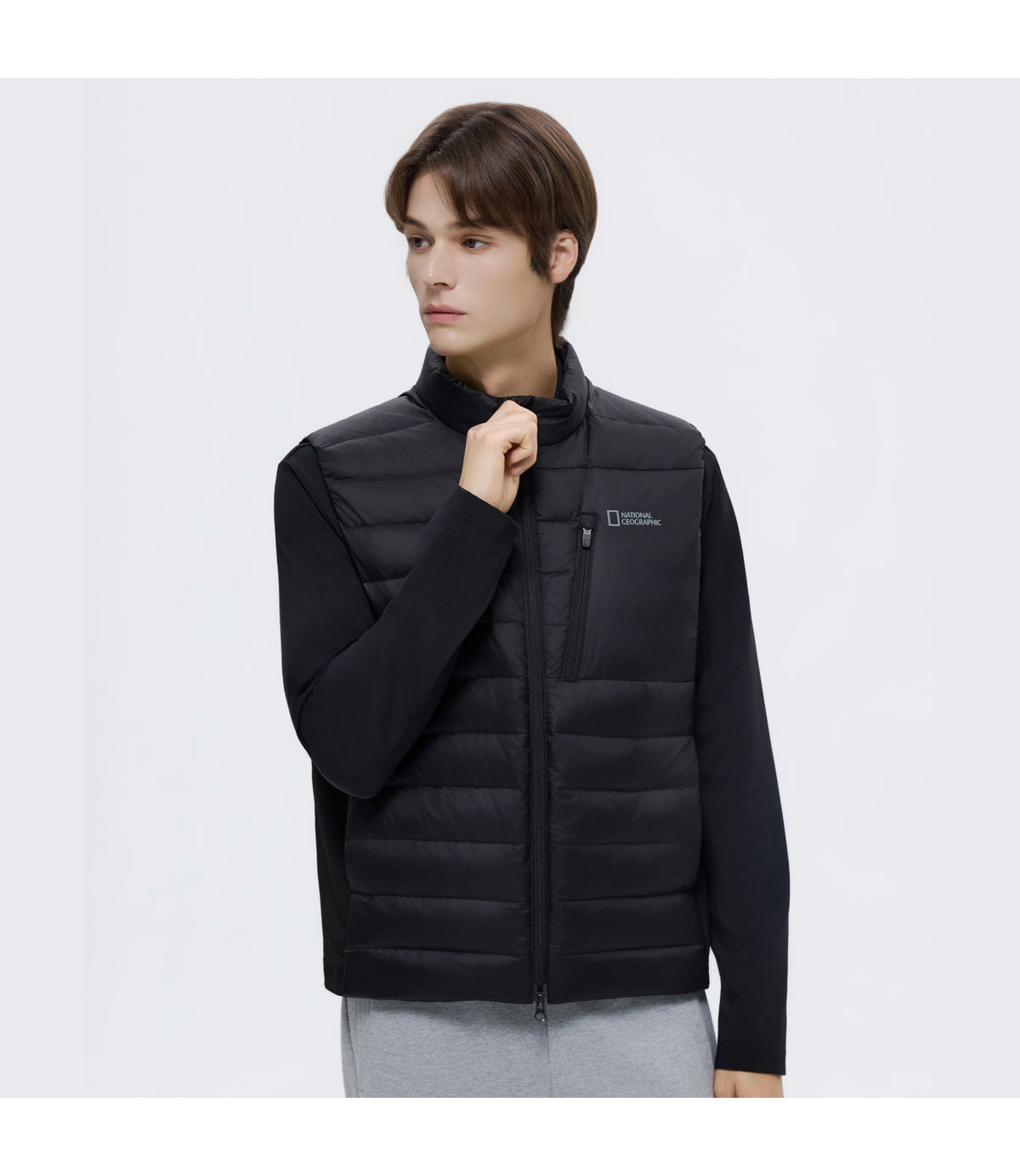 Men's [Pertex] Tornie Active Goose Down Vest<br>BLACK
