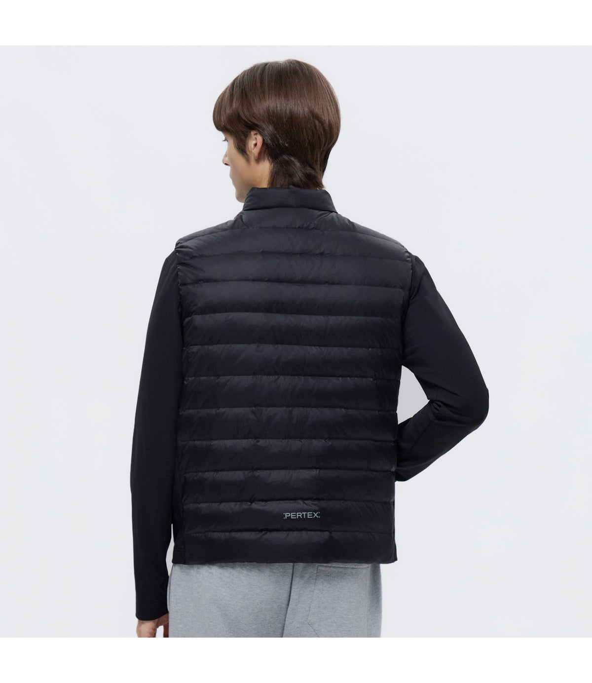 Men's [Pertex] Tornie Active Goose Down Vest<br>BLACK