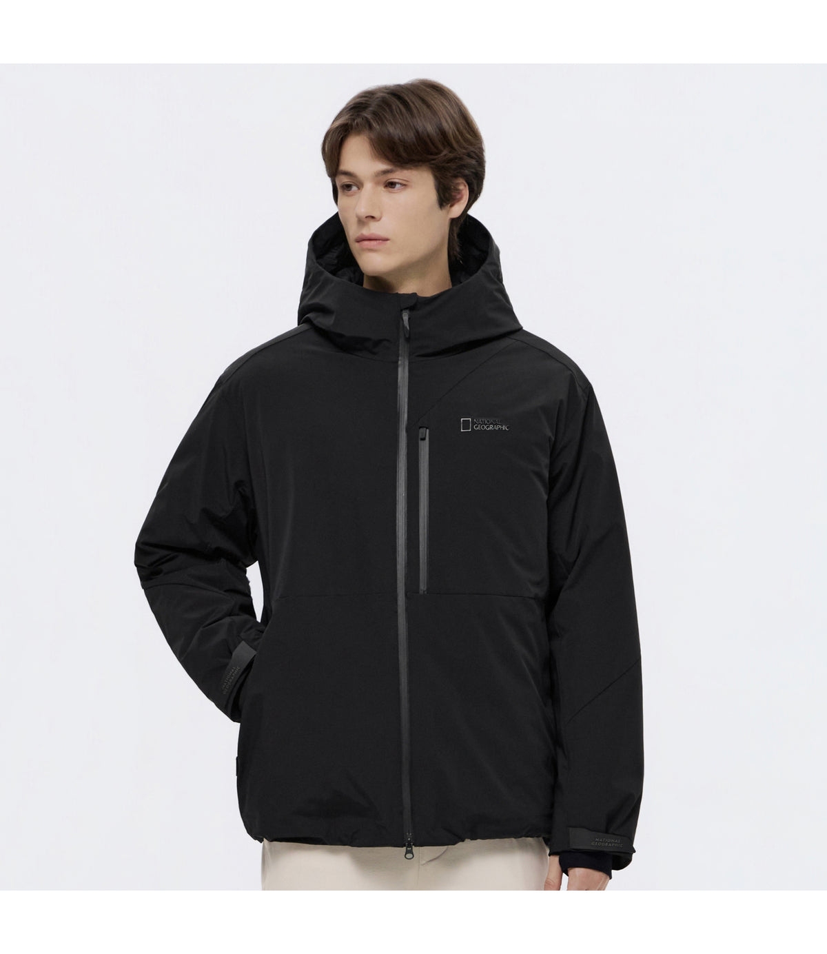 Men's Antares 3-Layer Monoshell Modular Goose Down Jumper<br>BLACK