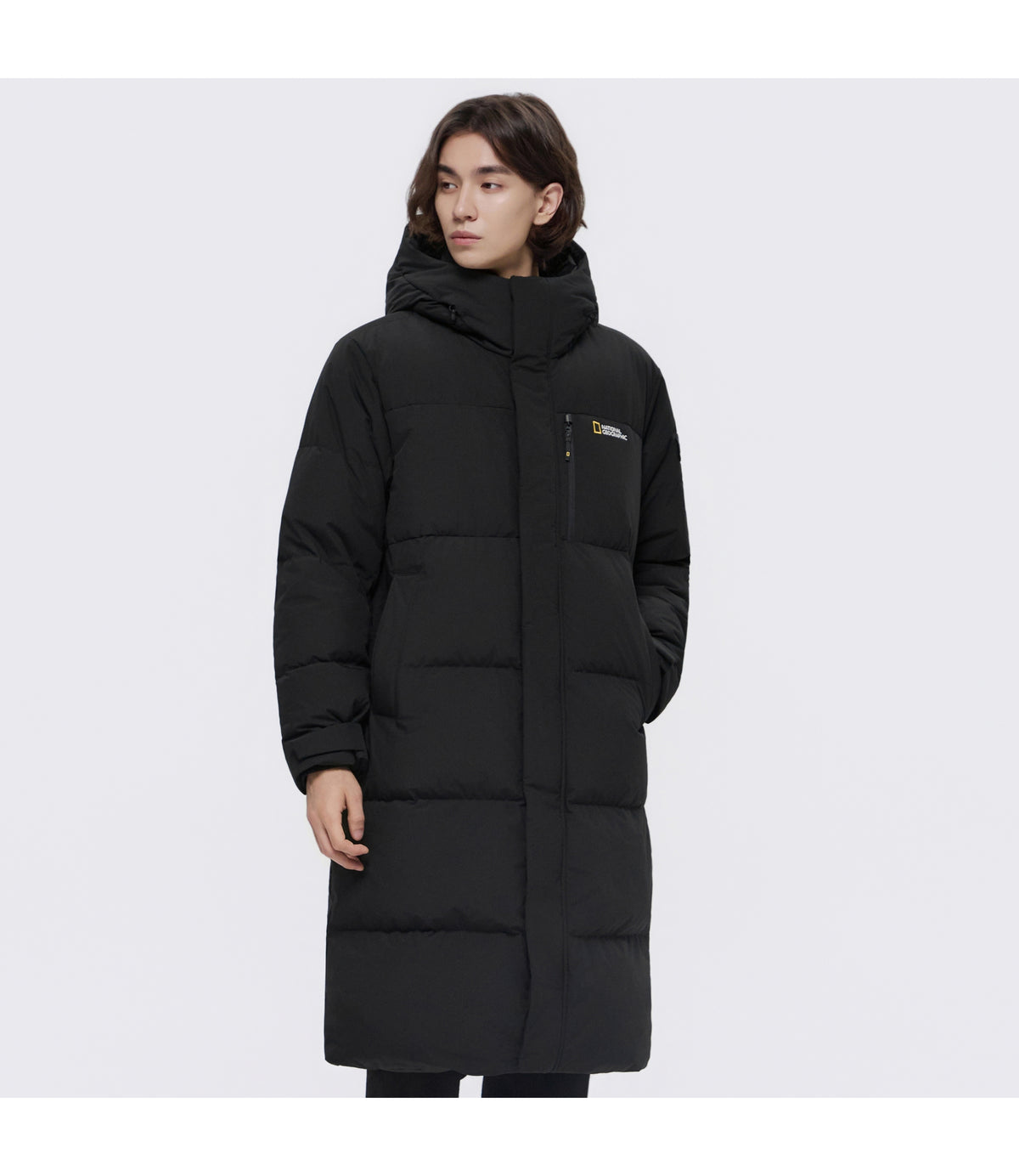 Unisex Cayman Pro Long Goose Down Jumper<br>BLACK