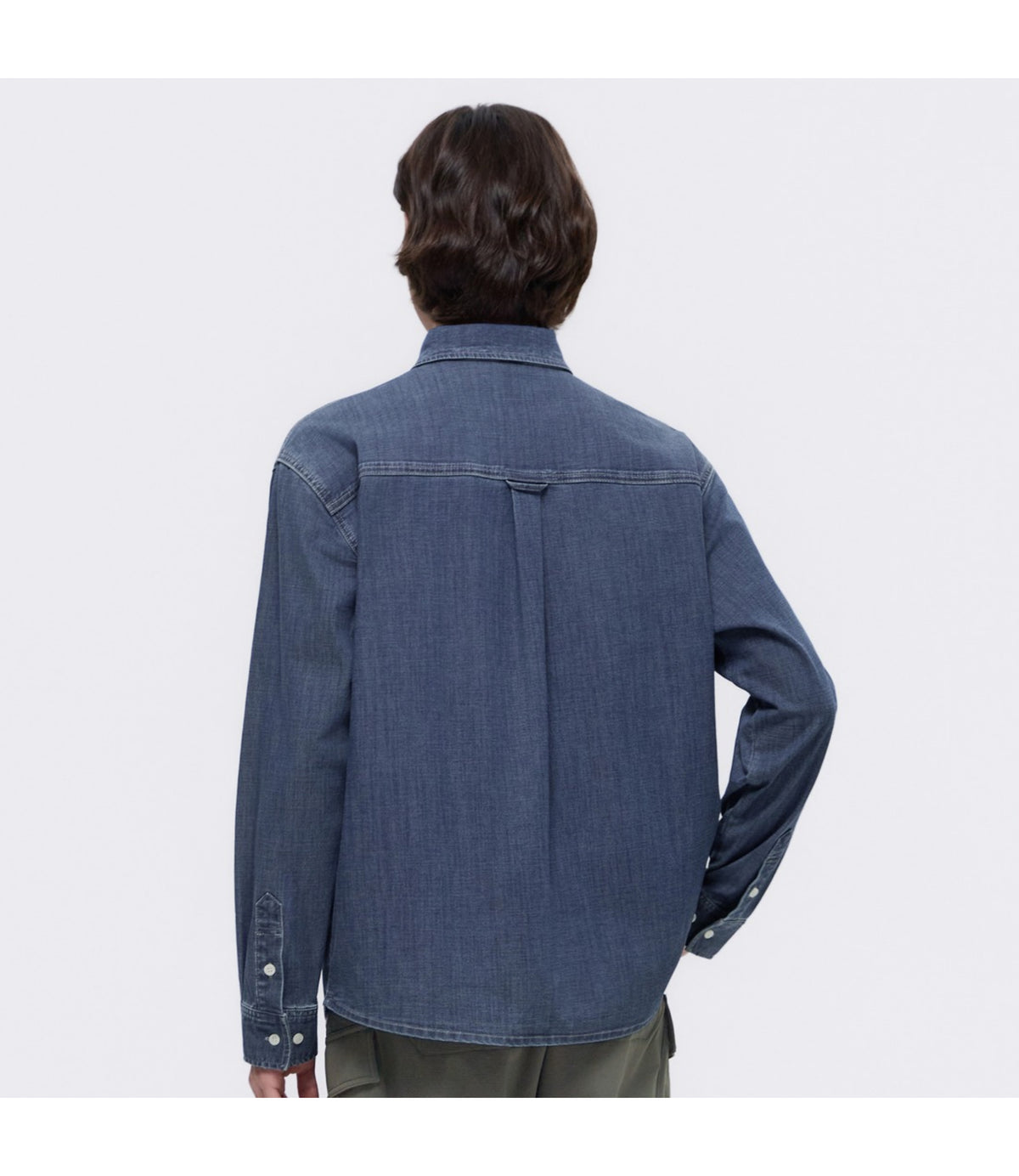 Men's Denim Shirt<br>DARK BLUE
