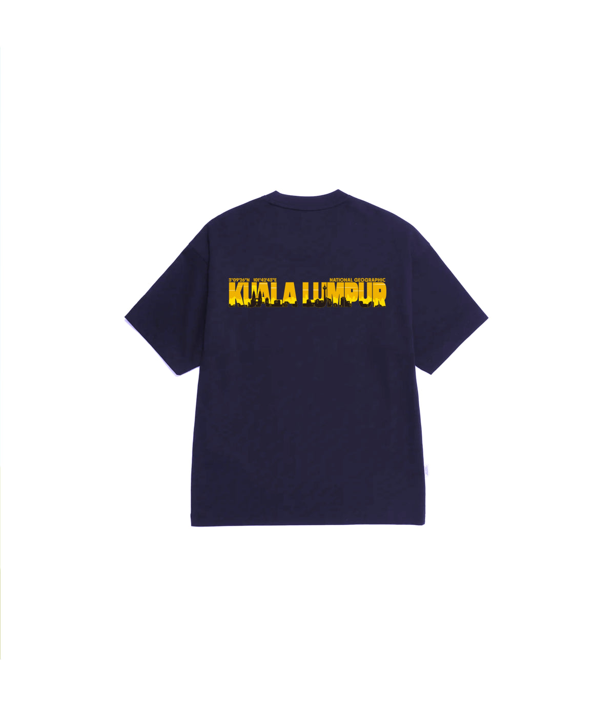 Unisex MY Exclusive Bespoke Graphic Short Sleeve Tee | Kuala Lumpur<br>MIDNIGHT
