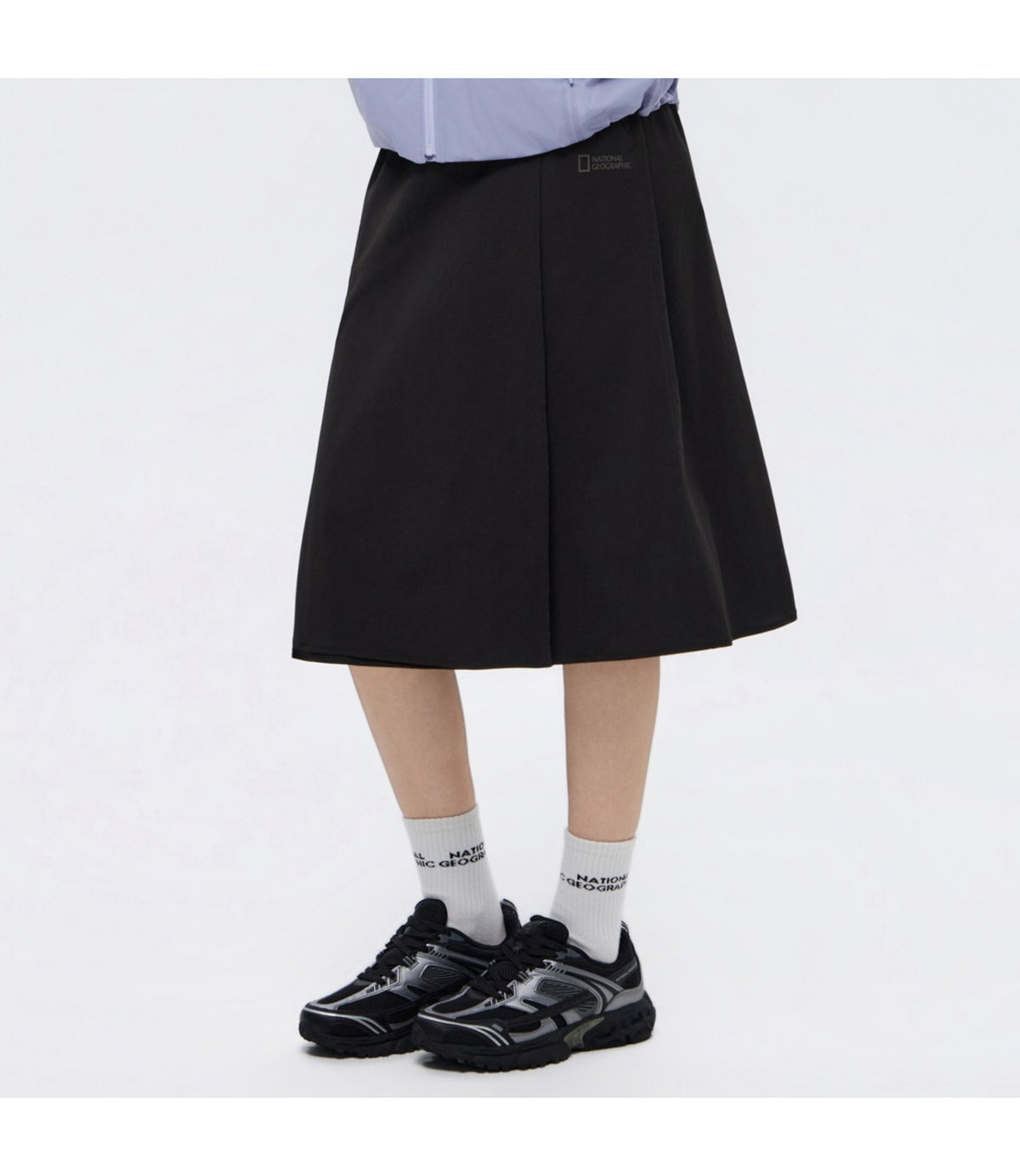 Women's ARCHELON Wrap Skirt<br>BLACK