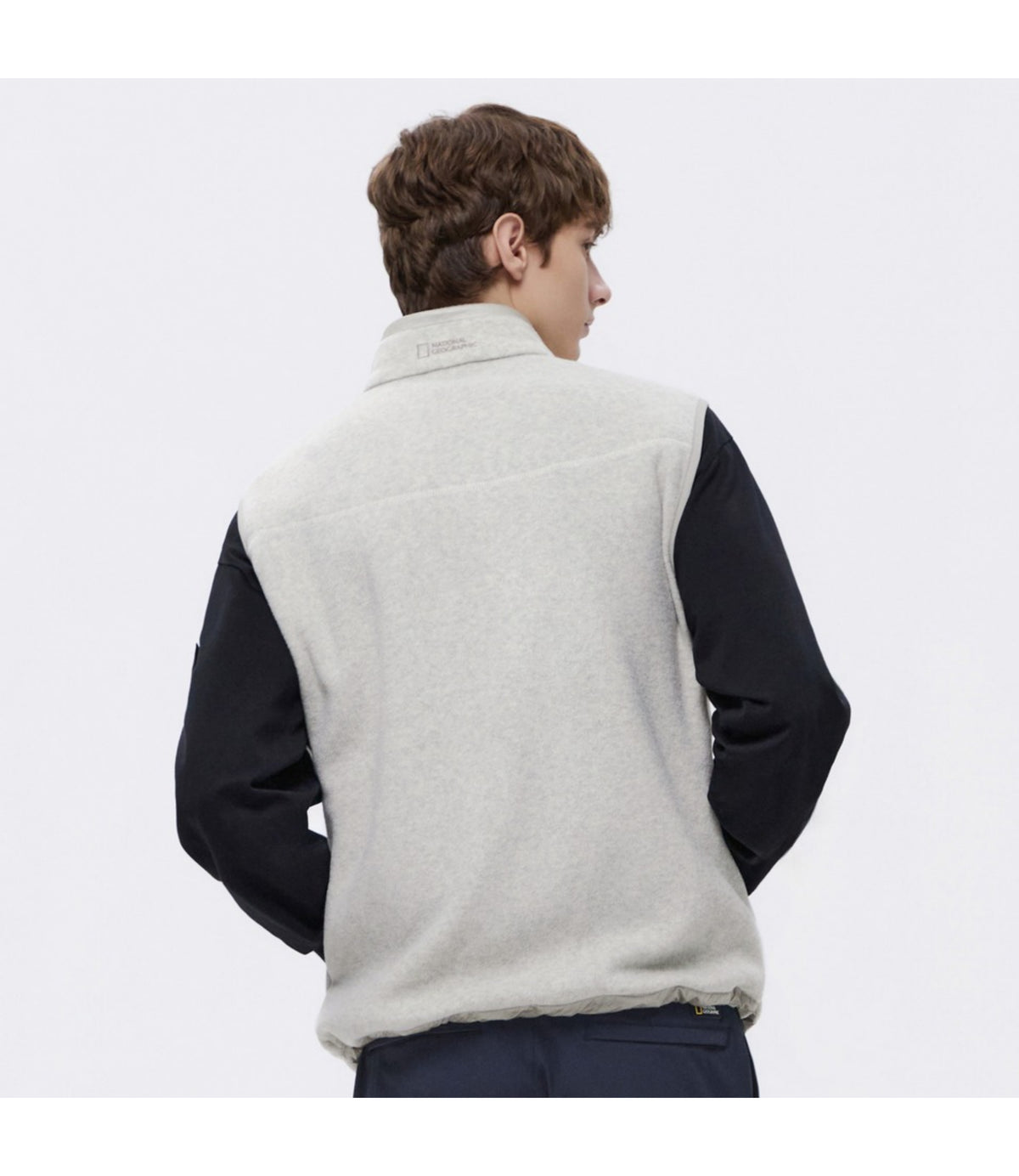 Unisex Fleece Vest<br>OATMEAL
